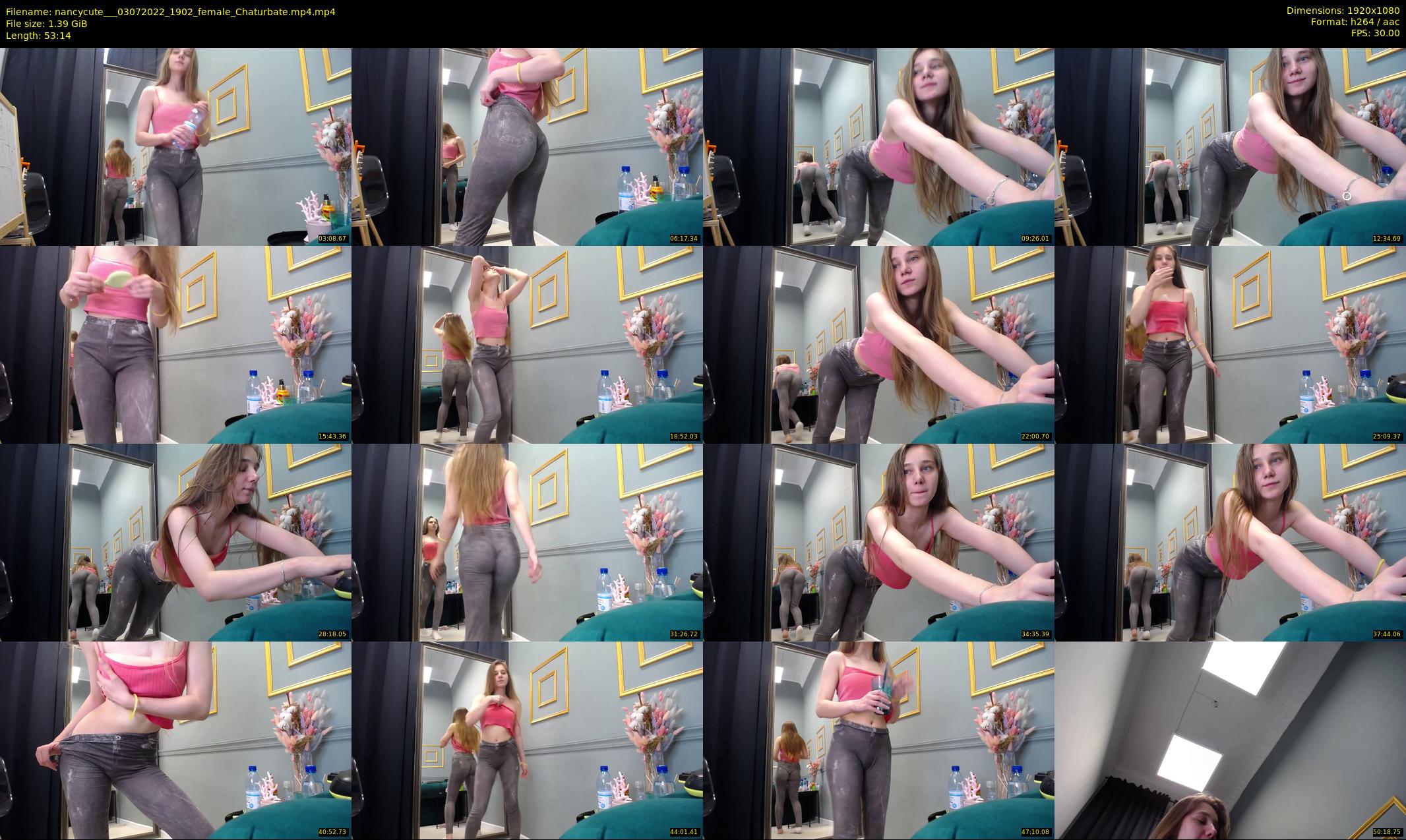 nancycute__ — 54 minute Chaturbate female cam show recording, 1080p, Jul 3, 2022