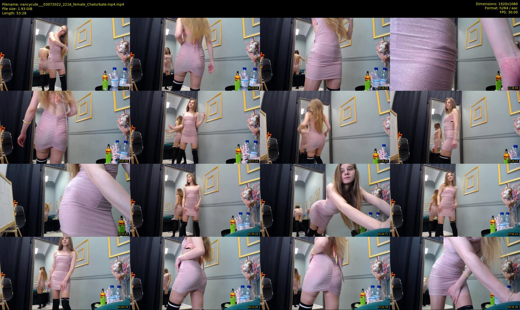 nancycute__ — 54 minute Chaturbate female cam show recording, 1080p, Jul 3, 2022