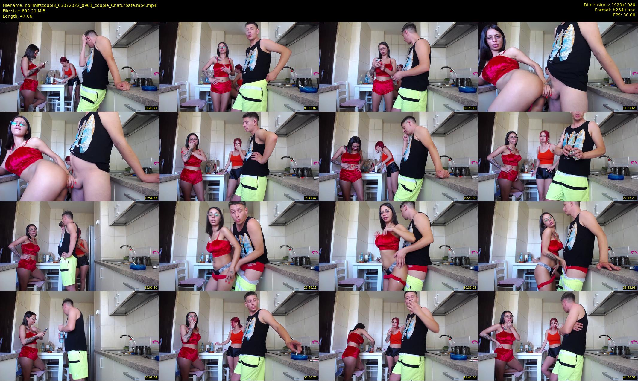 nolimitscoupl3 — 48 minute Chaturbate couple cam show recording, 1080p, Jul 3, 2022