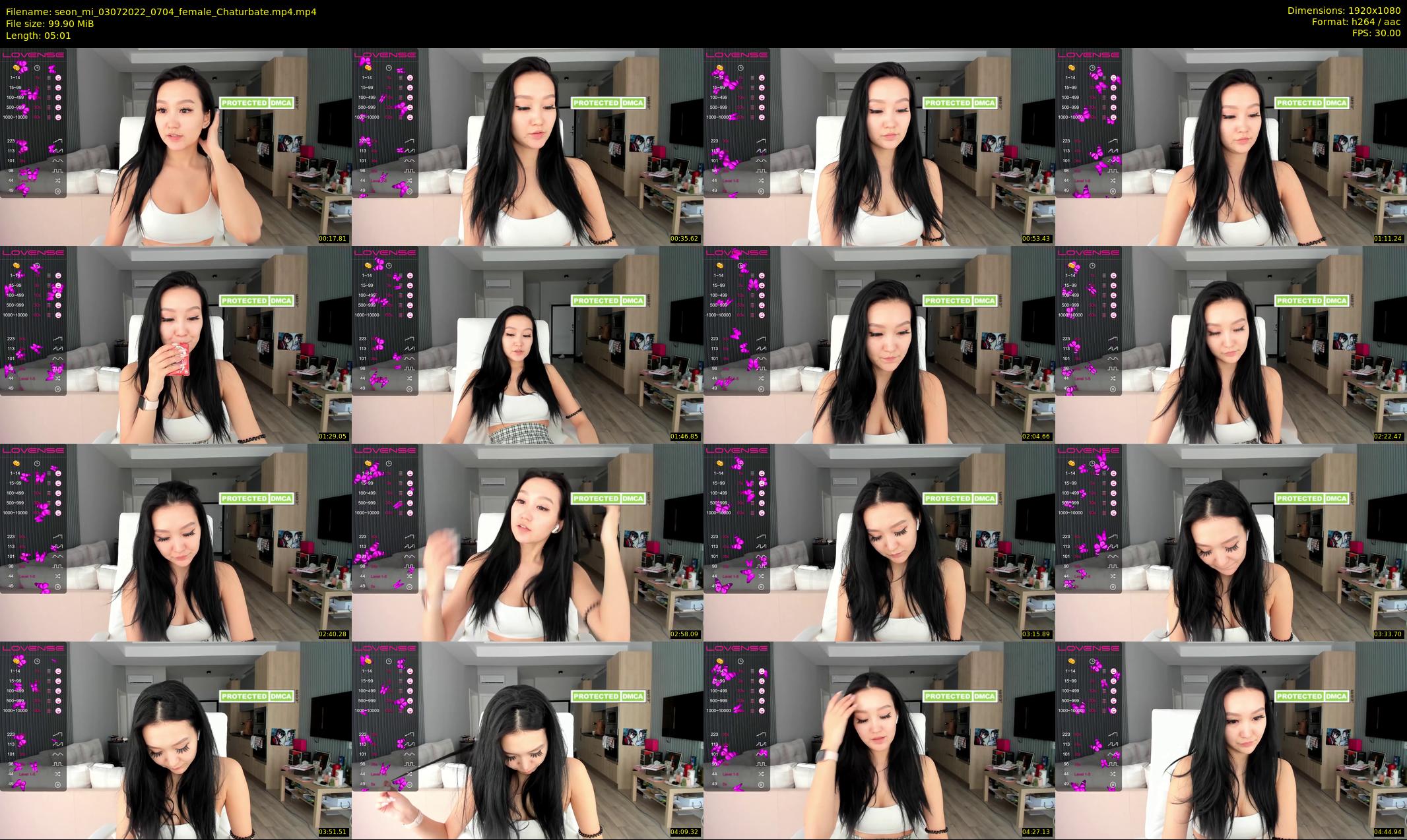 seon_mi — 6 minute Chaturbate female cam show recording, 1080p, Jul 3, 2022