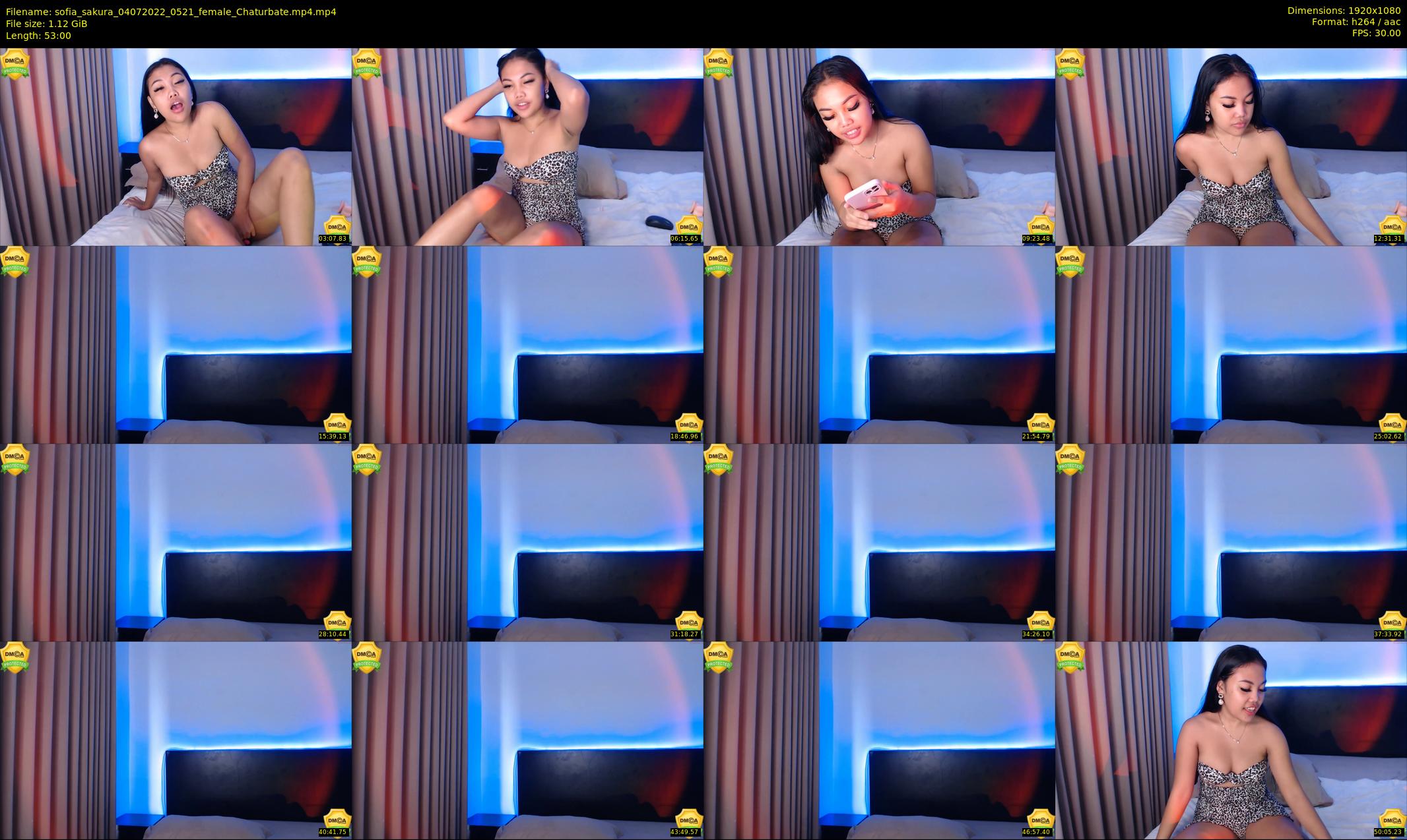 sofia_sakura — 53 minute Chaturbate female cam show recording, 1080p, Jul 4, 2022