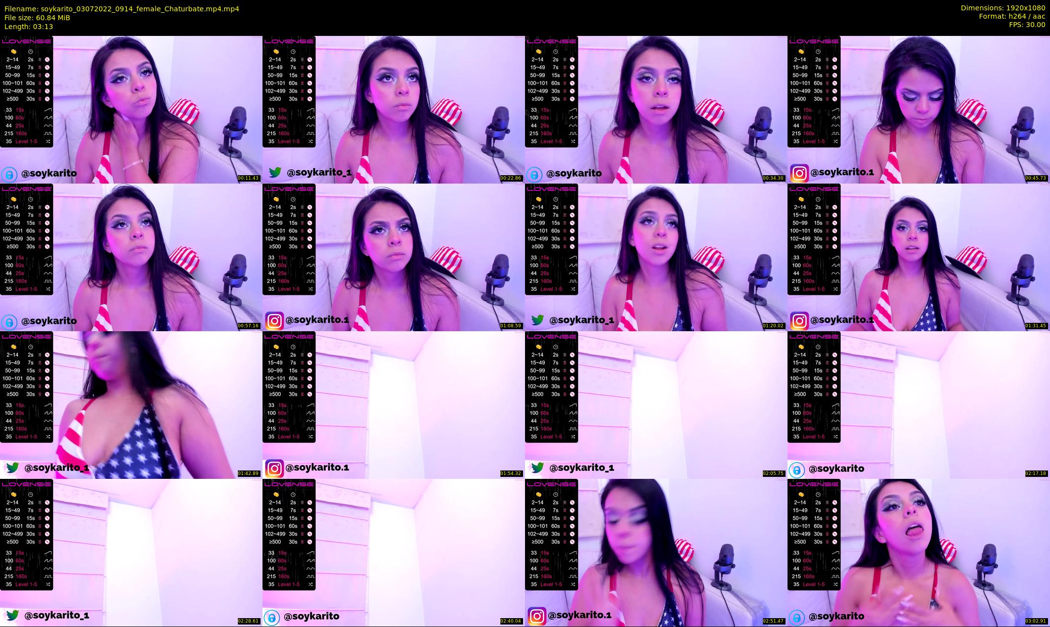 soykarito — 4 minute Chaturbate female cam show recording, 1080p, Jul 3, 2022