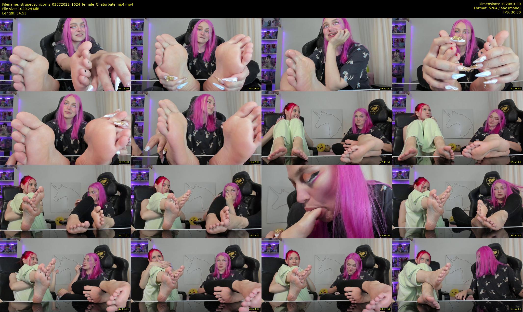 strupedsunicorns — 55 minute Chaturbate couple cam show recording, 1080p, Jul 3, 2022