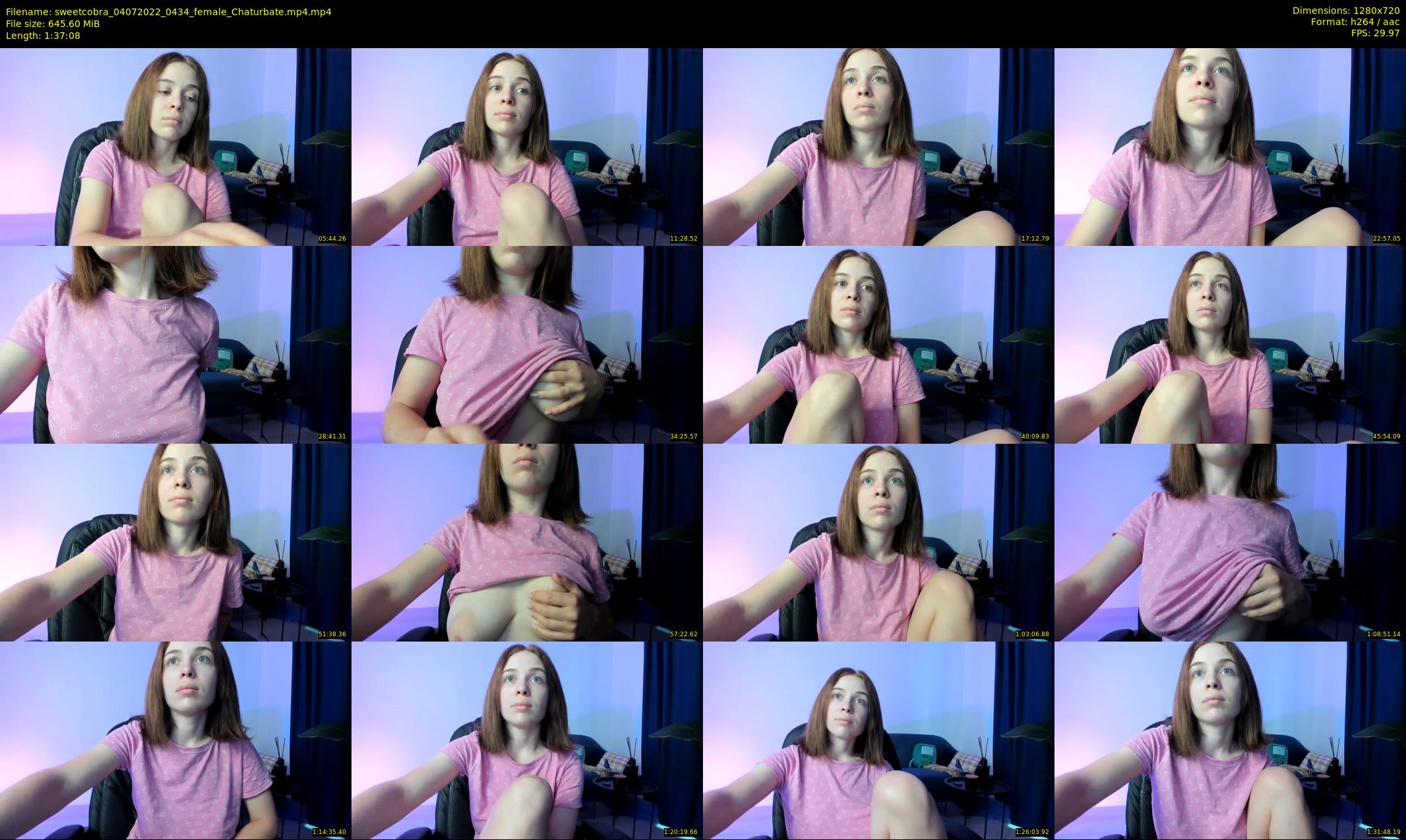 sweetcobra — 98 minute Chaturbate female cam show recording, 720p, Jul 4, 2022
