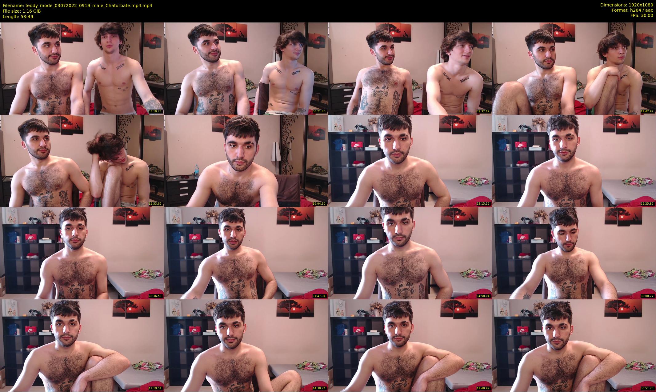 teddy_mode — 54 minute Chaturbate couple cam show recording, 1080p, Jul 3, 2022