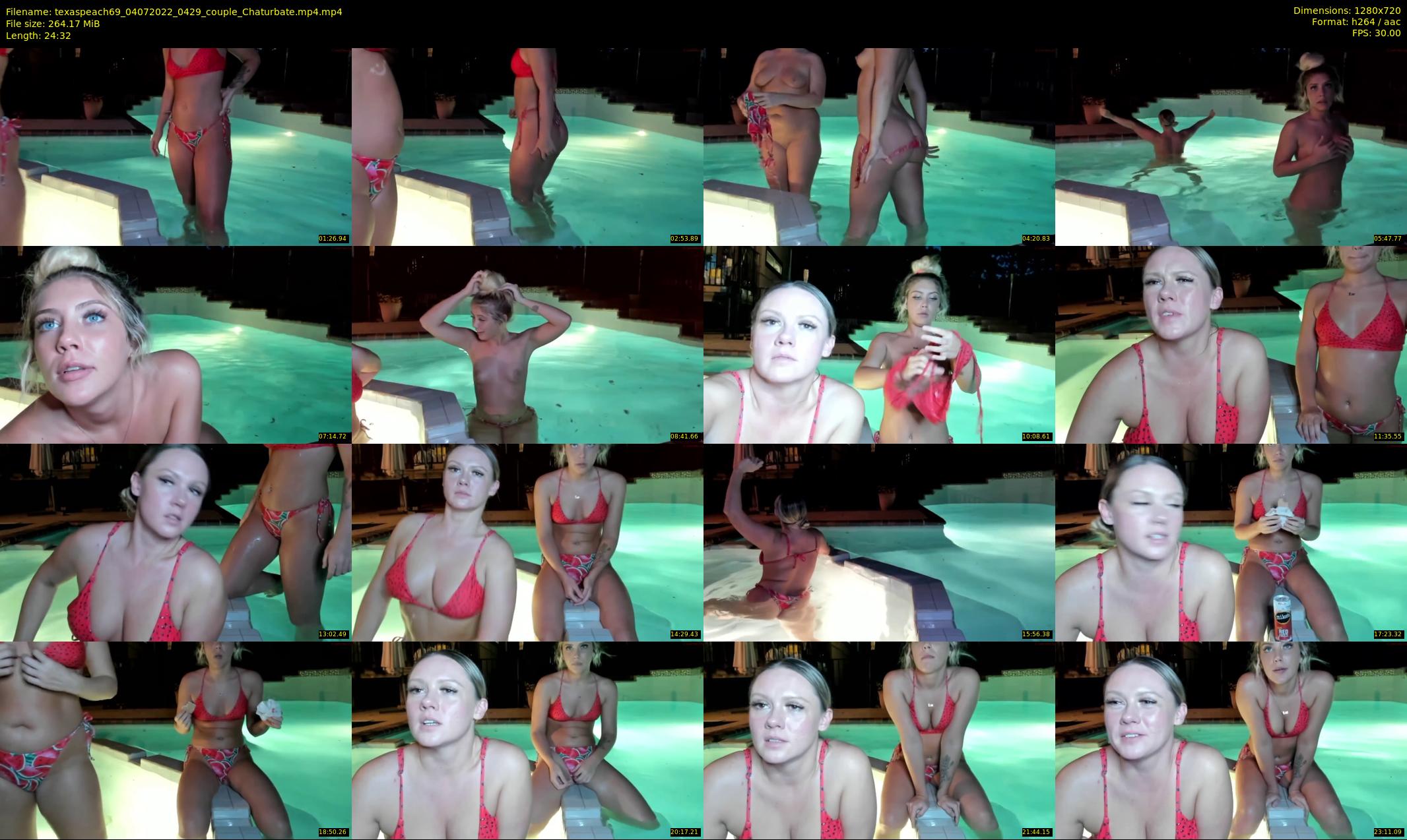 texaspeach69 — 25 minute Chaturbate female cam show recording, 720p, Jul 4, 2022