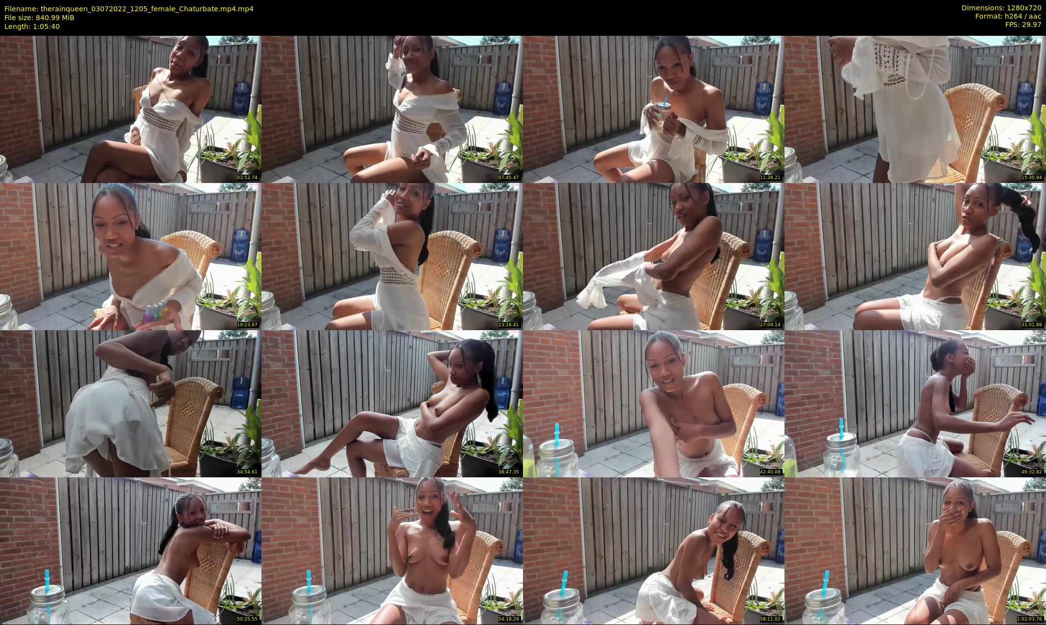 therainqueen — 66 minute Chaturbate female cam show recording, 720p, Jul 3, 2022