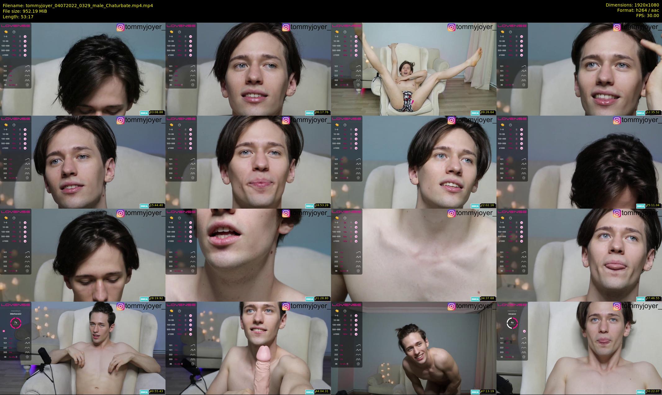 tommyjoyer — 54 minute Chaturbate male cam show recording, 1080p, Jul 4, 2022