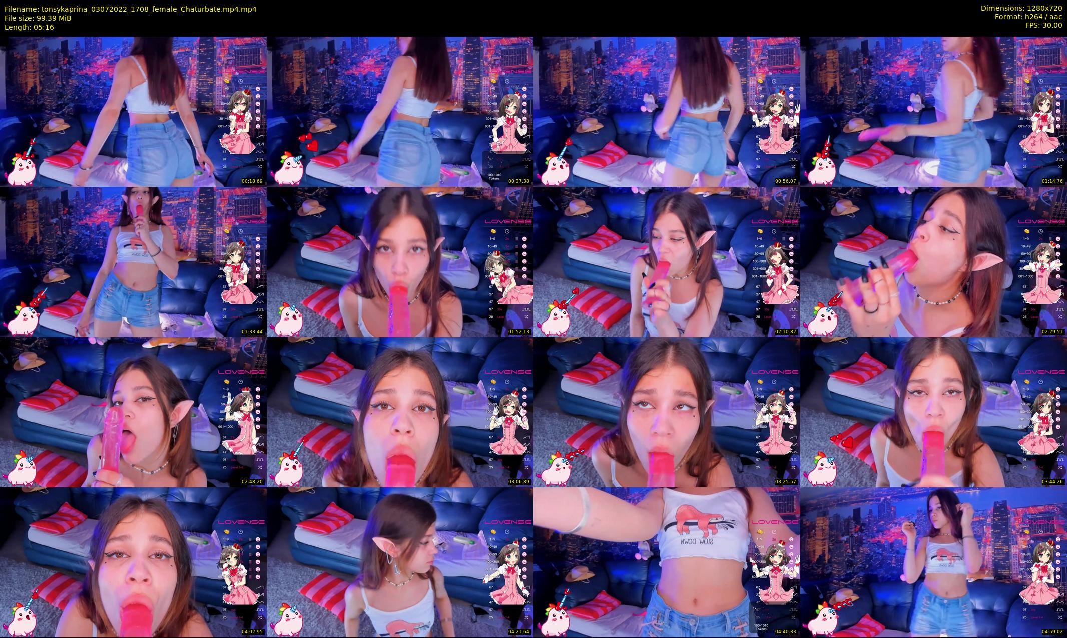 tonsykaprina — 6 minute Chaturbate couple cam show recording, 720p, Jul 3, 2022