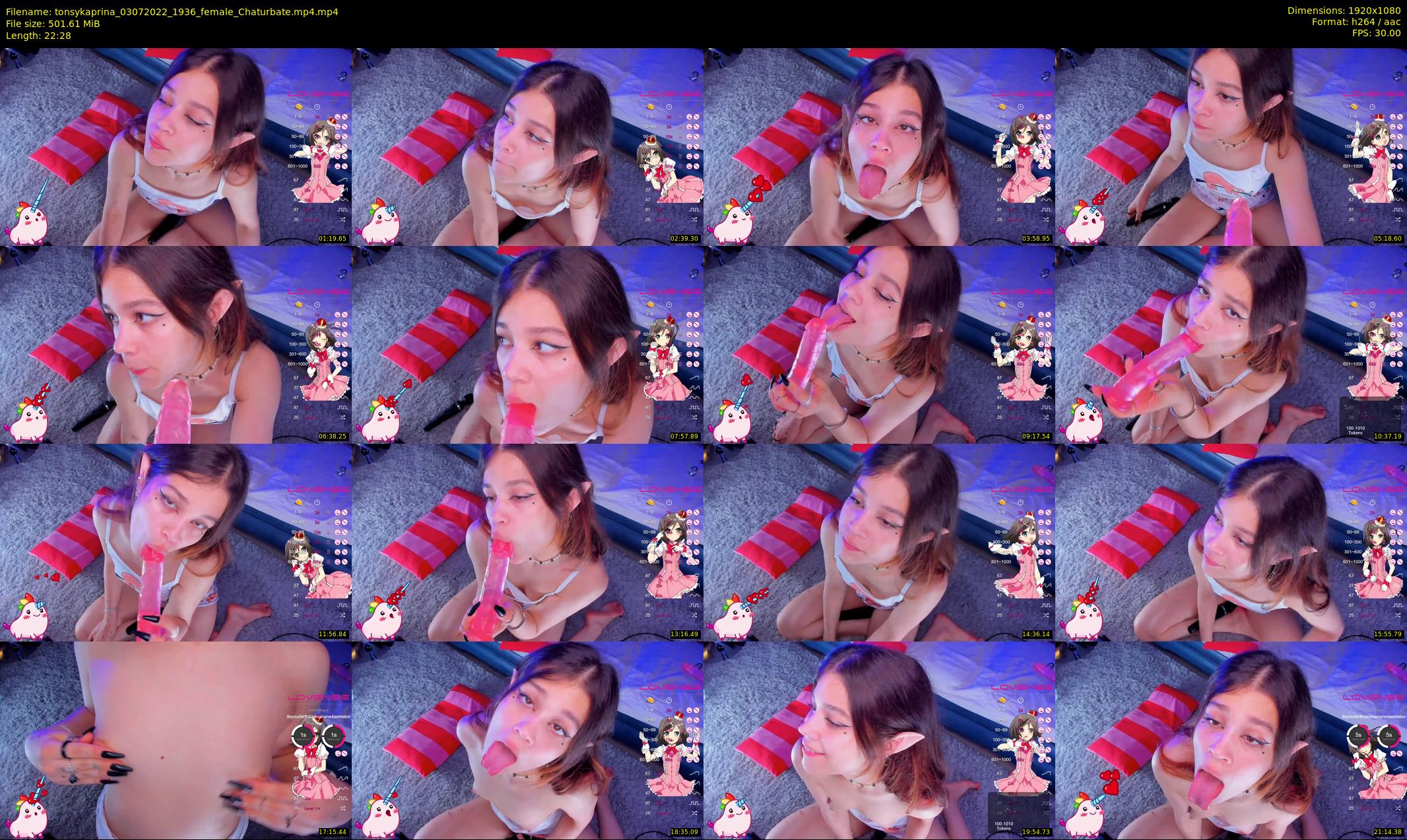 tonsykaprina — 23 minute Chaturbate couple cam show recording, 1080p, Jul 3, 2022