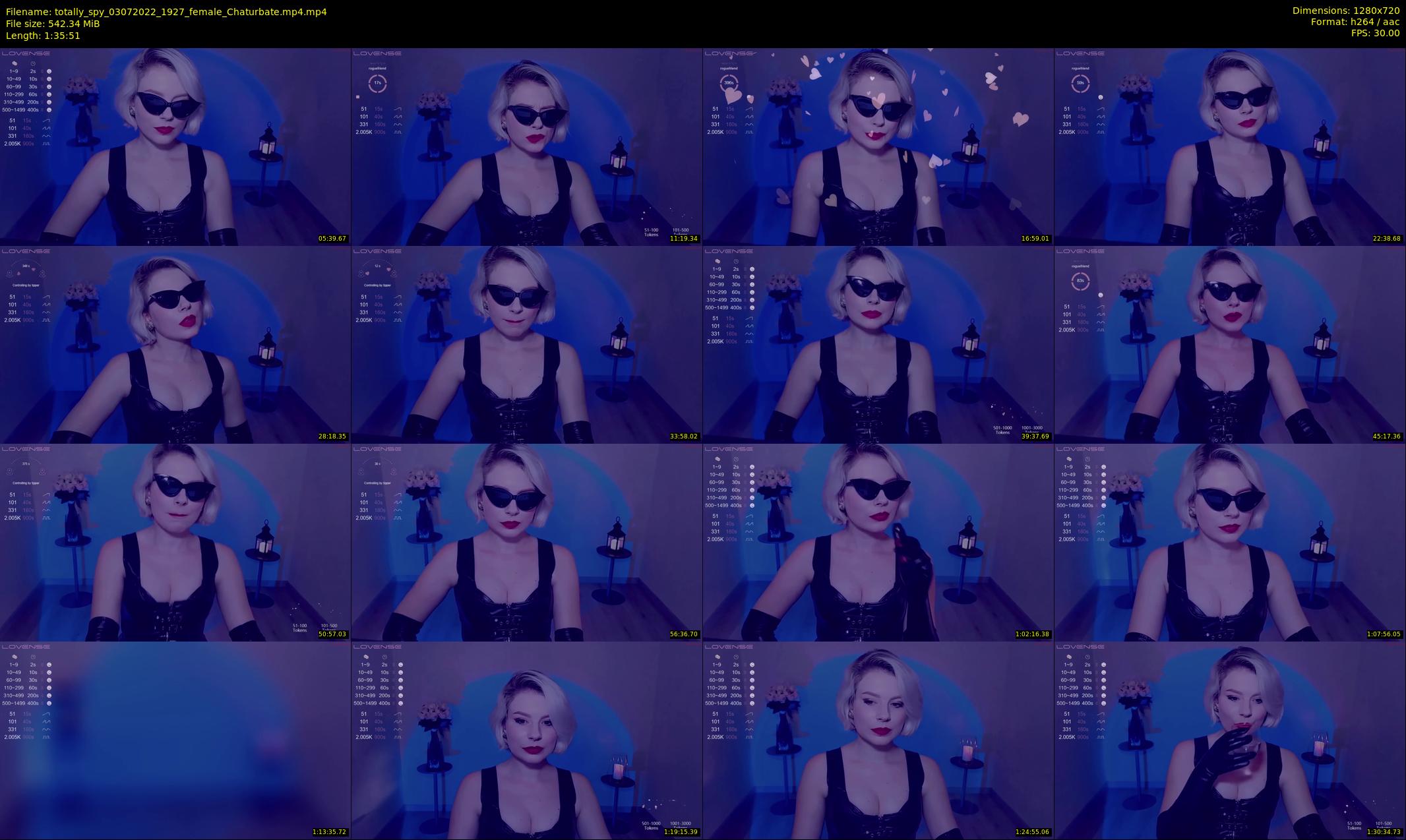 totally_spy — 96 minute Chaturbate female cam show recording, 720p, Jul 3, 2022
