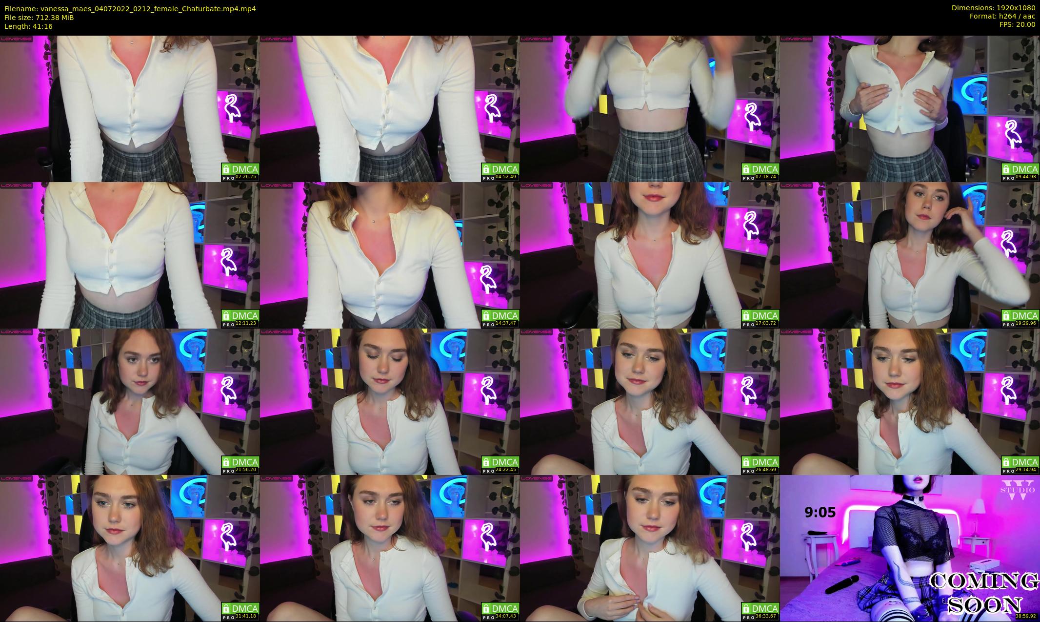 vanessa_maes — 42 minute Chaturbate female cam show recording, 1080p, Jul 4, 2022