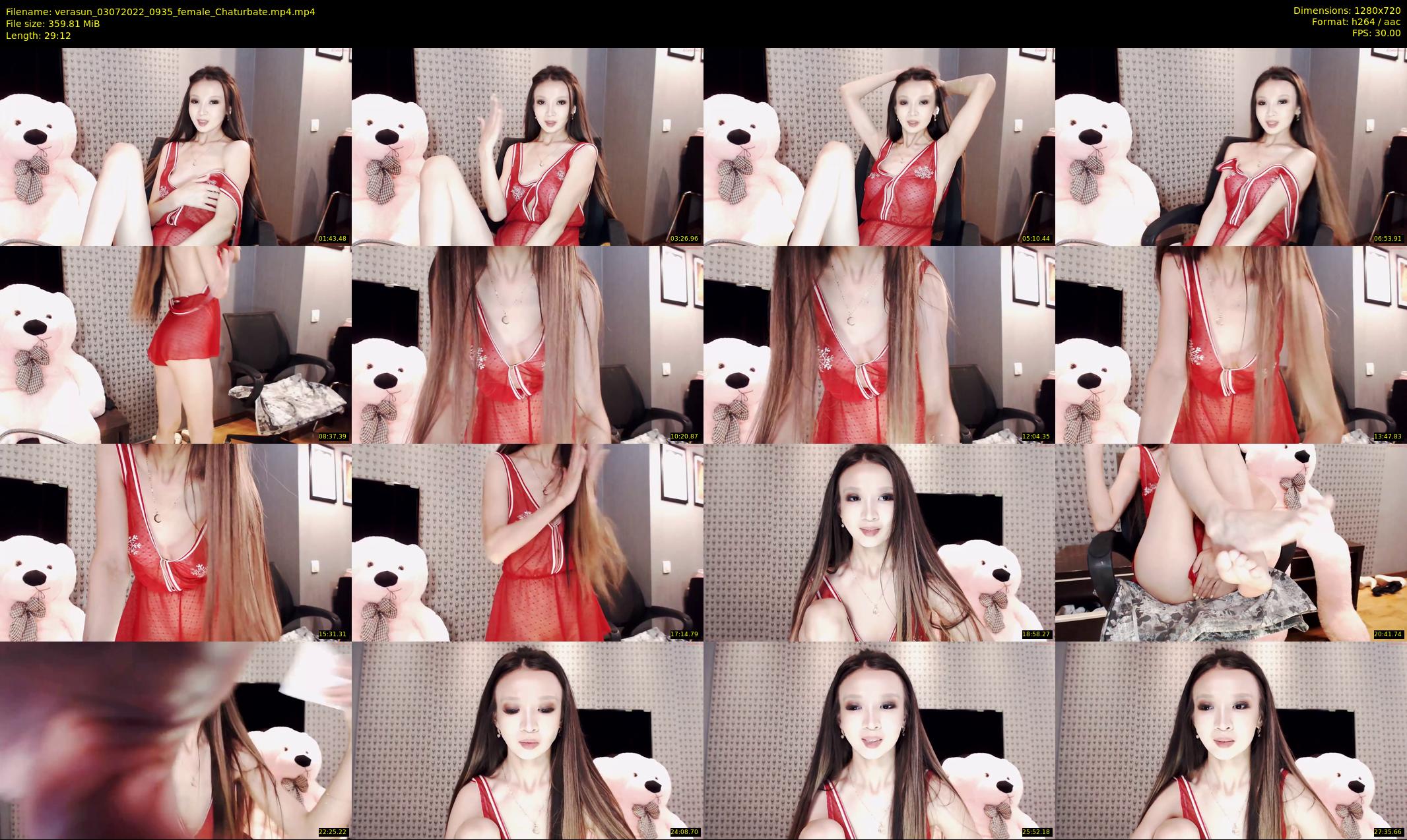 verasun — 30 minute Chaturbate female cam show recording, 720p, Jul 3, 2022