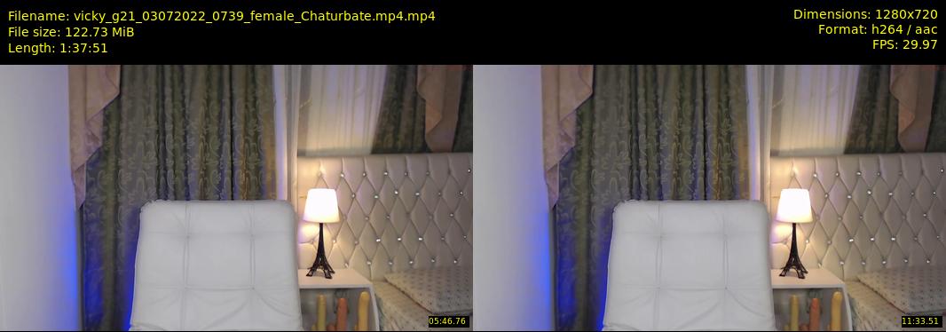 vicky_g21 — 98 minute Chaturbate female cam show recording, 720p, Jul 3, 2022