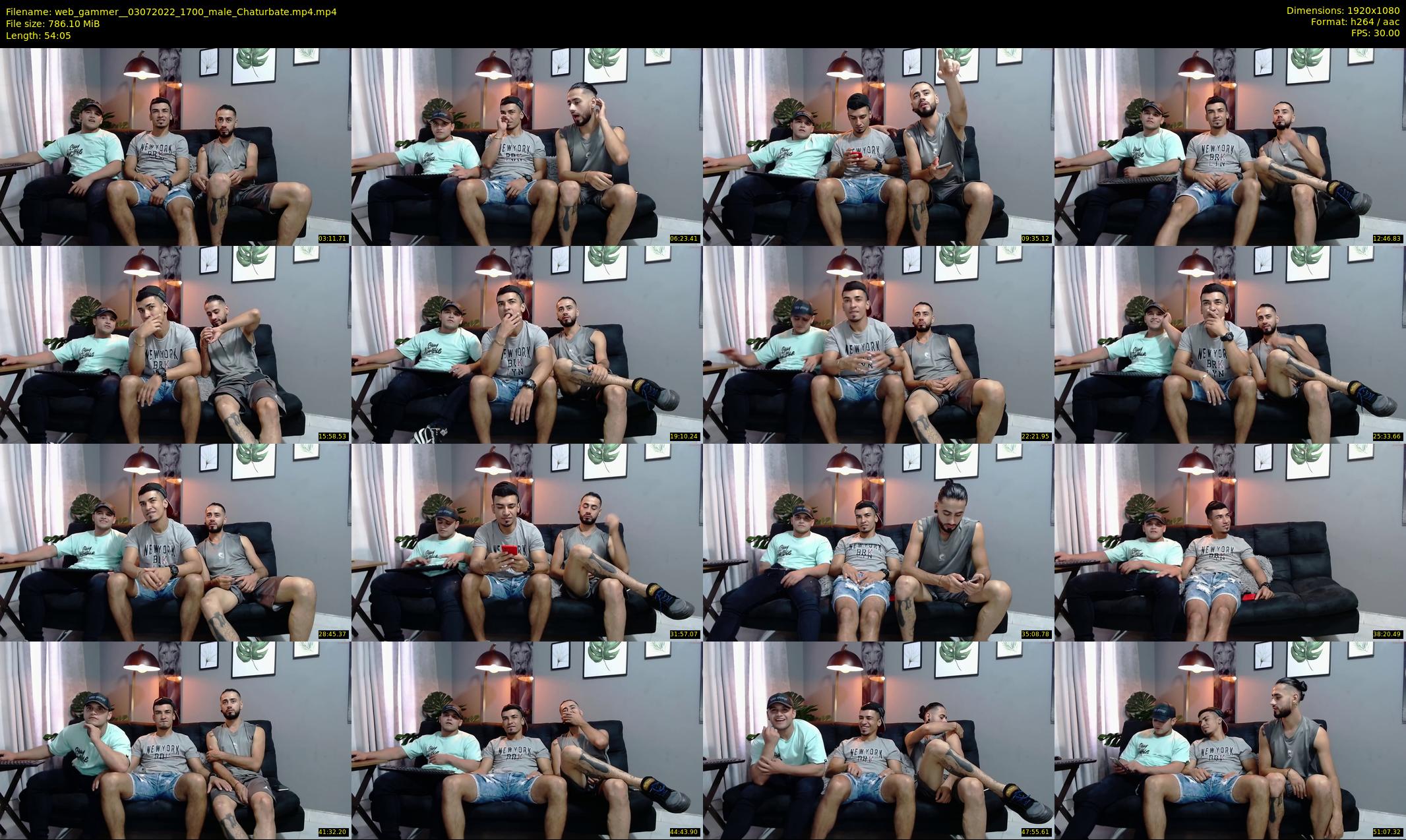 web_gammer_ — 55 minute Chaturbate male cam show recording, 1080p, Jul 3, 2022