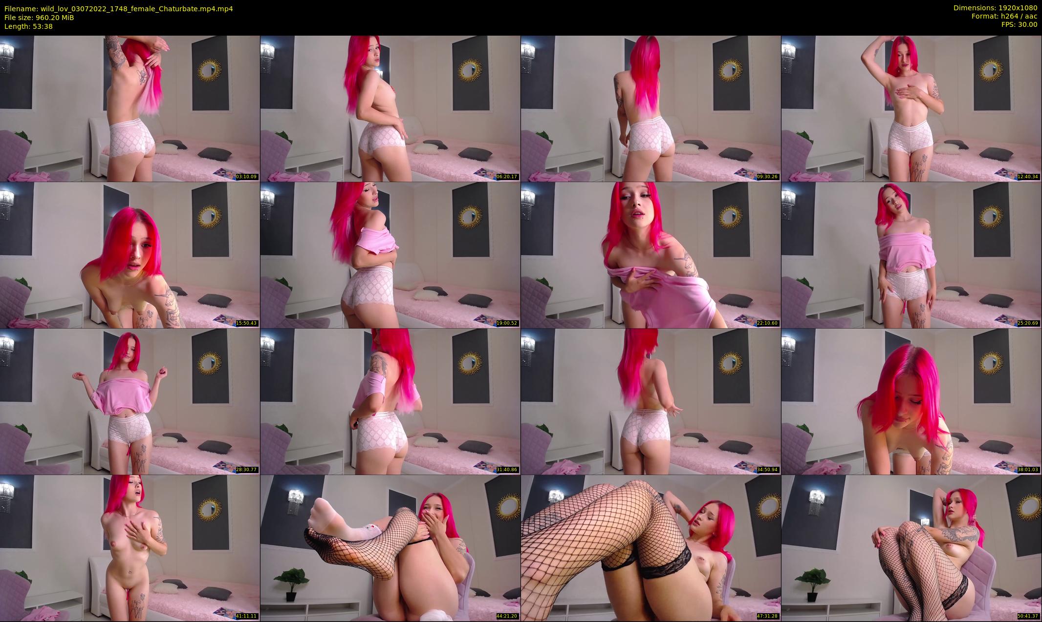wild_lov — 54 minute Chaturbate female cam show recording, 1080p, Jul 3, 2022
