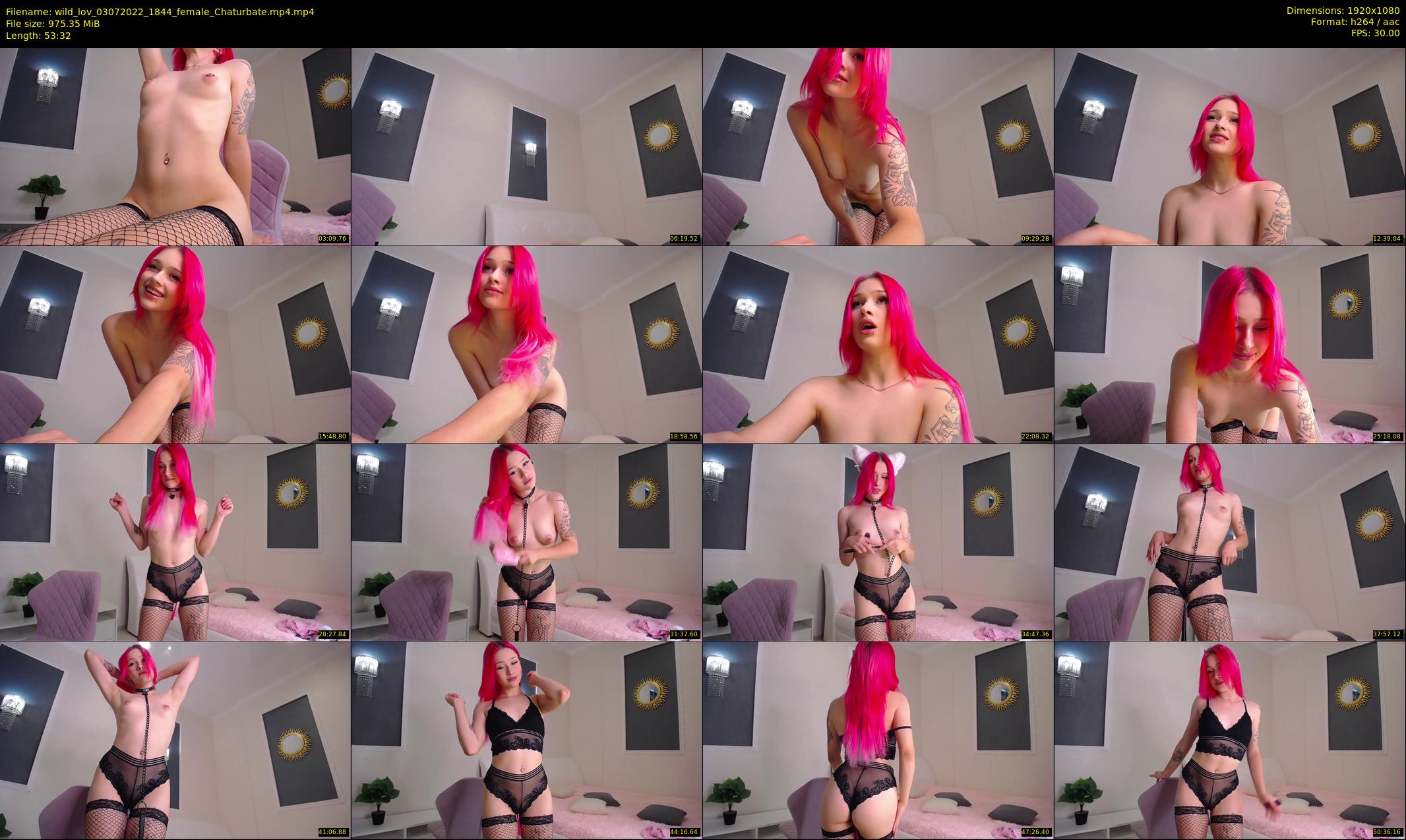 wild_lov — 54 minute Chaturbate female cam show recording, 1080p, Jul 3, 2022