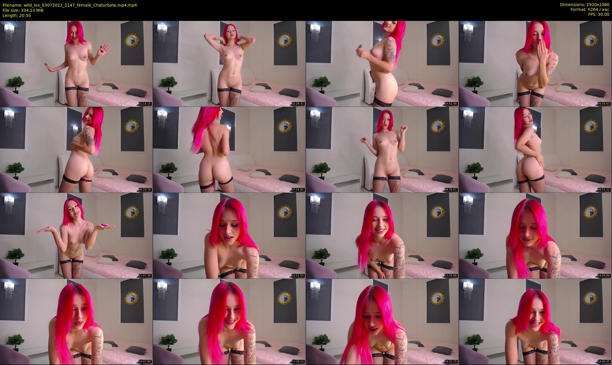 wild_lov — 21 minute Chaturbate female cam show recording, 1080p, Jul 3, 2022