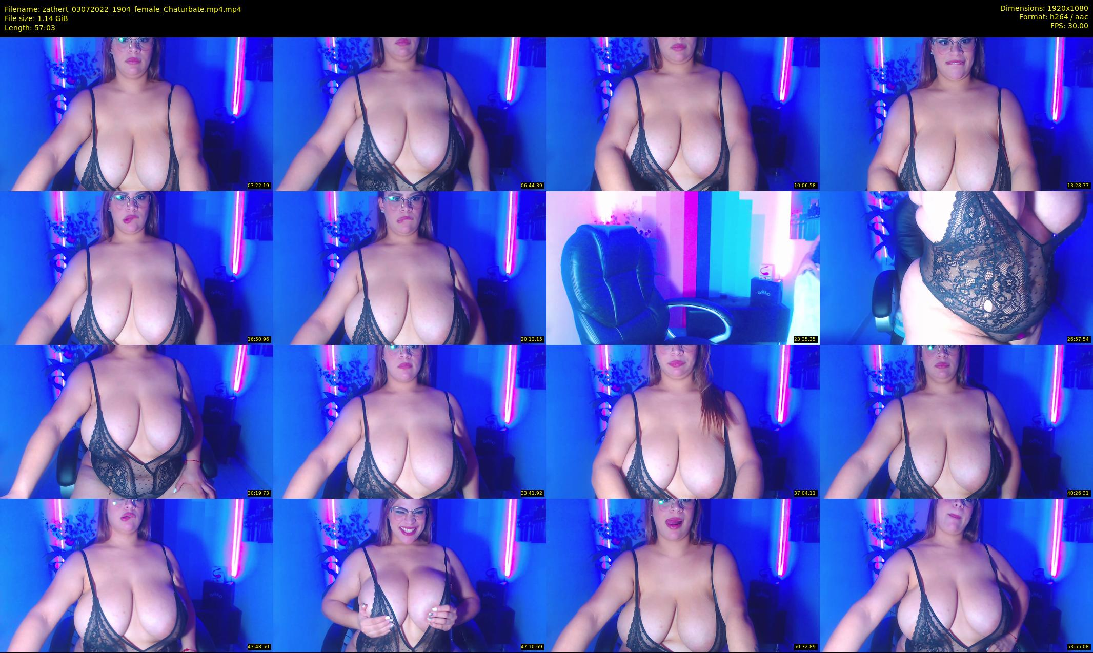 zathert — 58 minute Chaturbate female cam show recording, 1080p, Jul 3, 2022