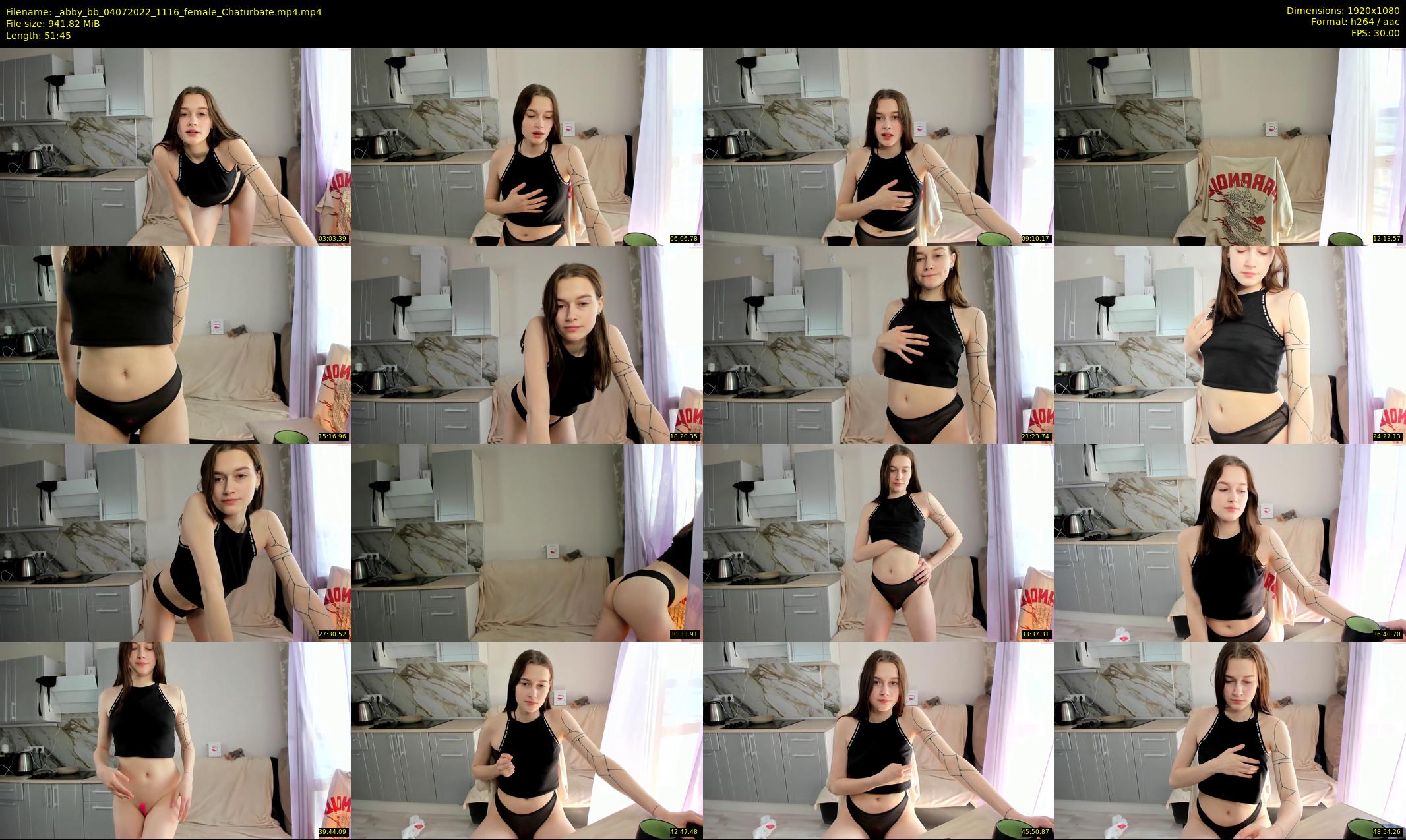 _abby_bb — 52 minute Chaturbate female cam show recording, 1080p, Jul 4, 2022