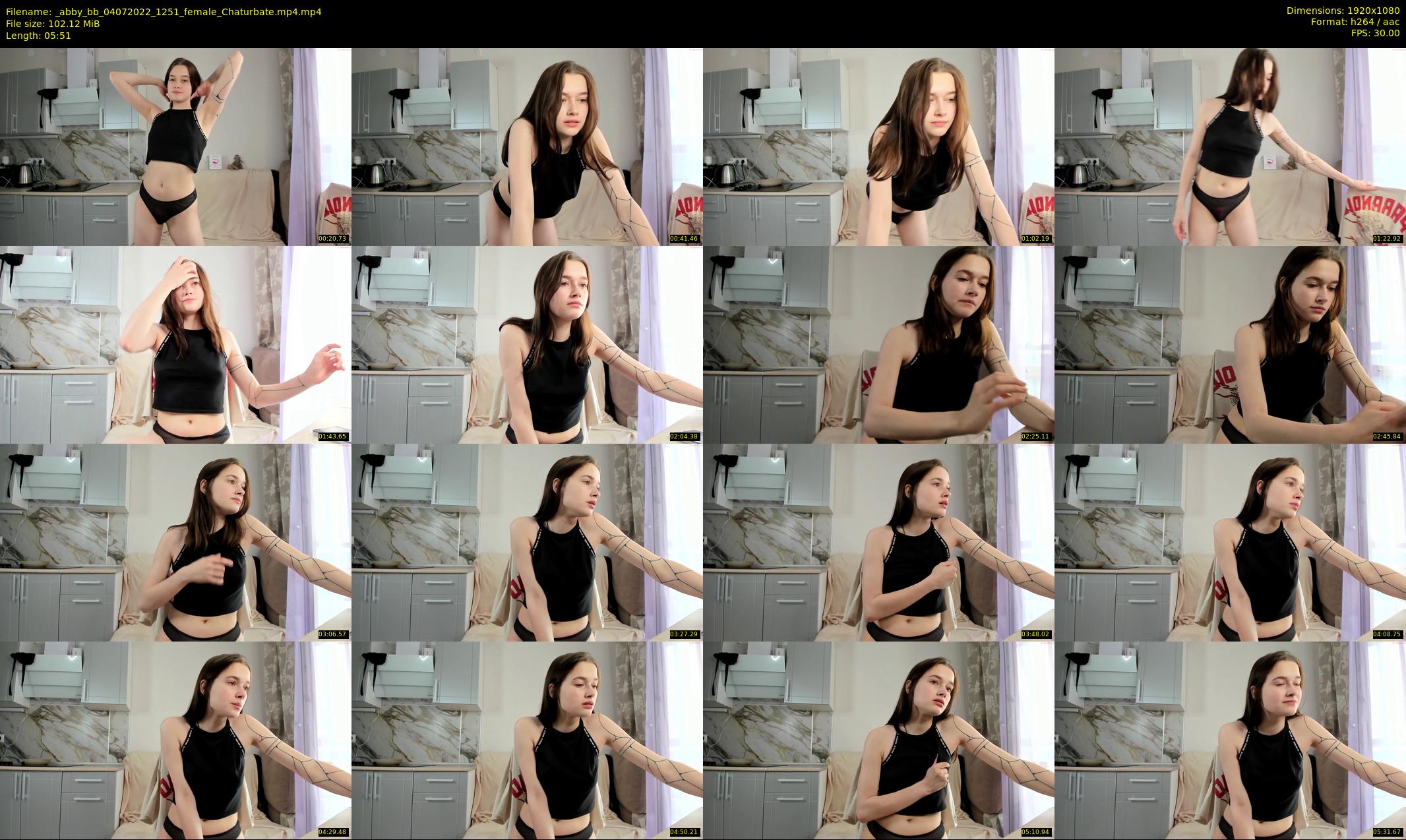 _abby_bb — 6 minute Chaturbate female cam show recording, 1080p, Jul 4, 2022