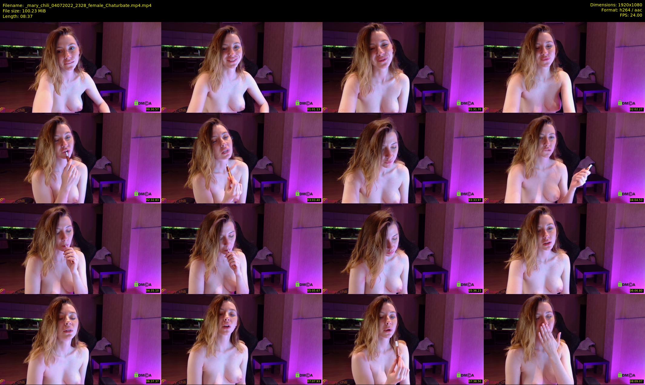 _mary_chili — 9 minute Chaturbate female cam show recording, 1080p, Jul 4, 2022