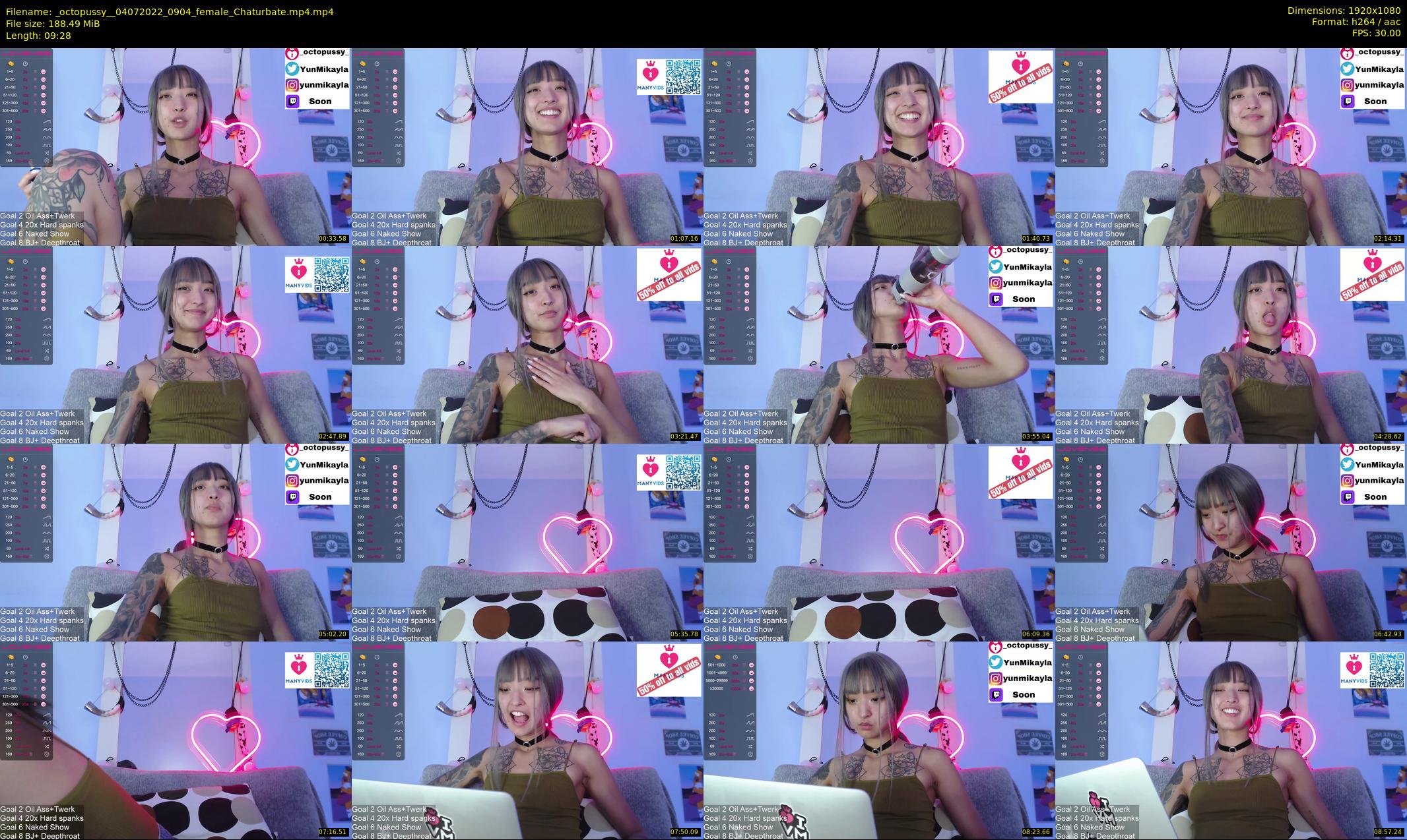 _octopussy_ — 10 minute Chaturbate female cam show recording, 1080p, Jul 4, 2022