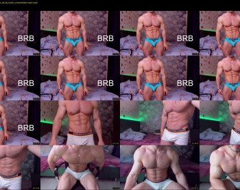 adam_muscle_ — 65 minute Chaturbate male cam show recording, 1080p, Jul 5, 2022
