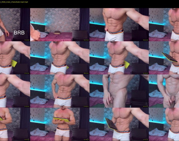 adam_muscle_ — 25 minute Chaturbate male cam show recording, 1080p, Jul 5, 2022