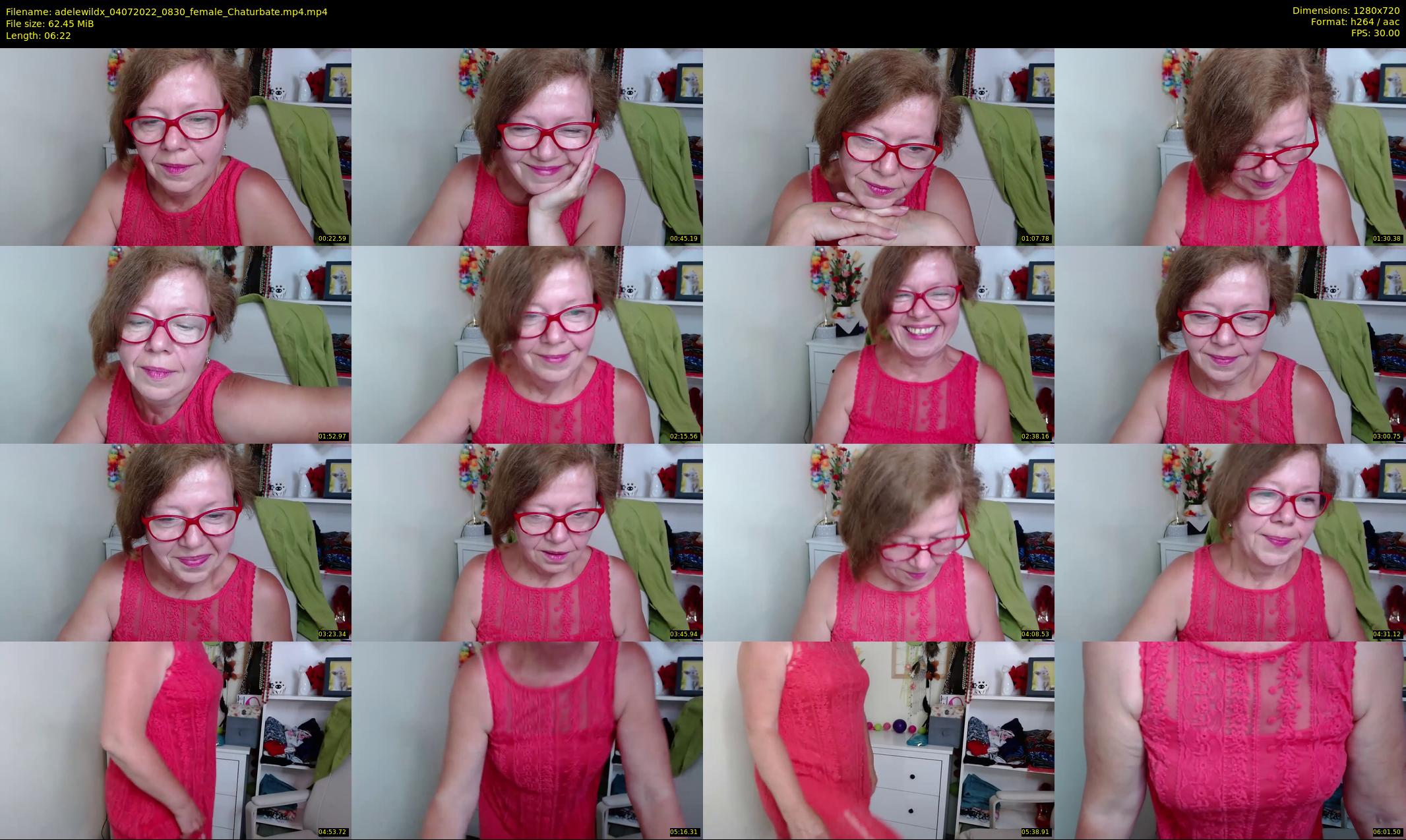 adelewildx — 7 minute Chaturbate female cam show recording, 720p, Jul 4, 2022