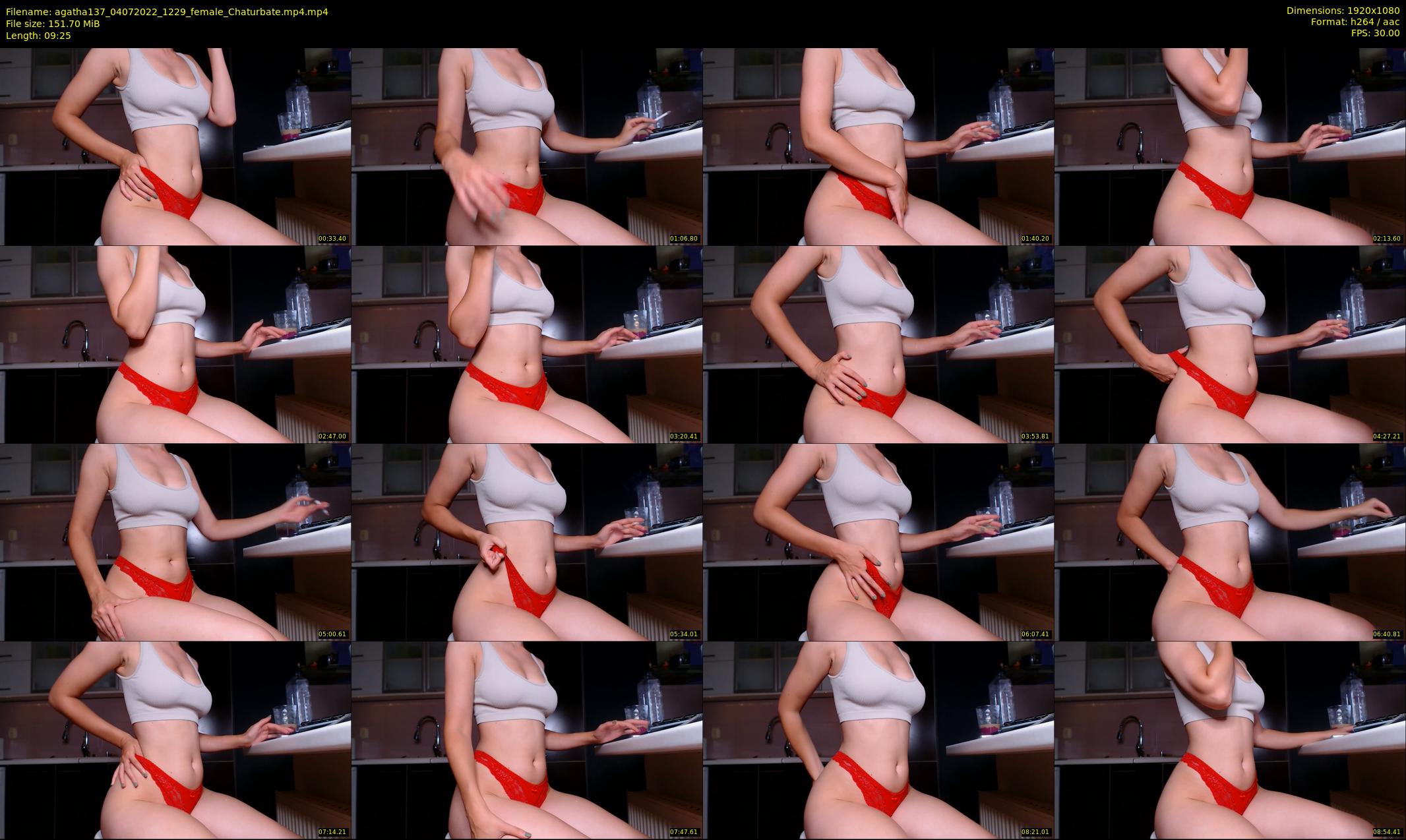 agatha137 — 10 minute Chaturbate female cam show recording, 1080p, Jul 4, 2022