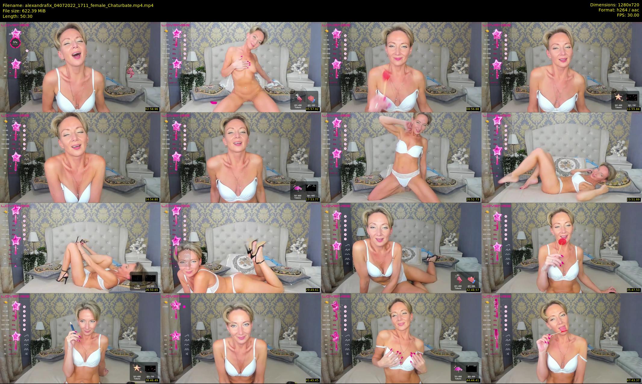 alexandrafix — 51 minute Chaturbate female cam show recording, 720p, Jul 4, 2022