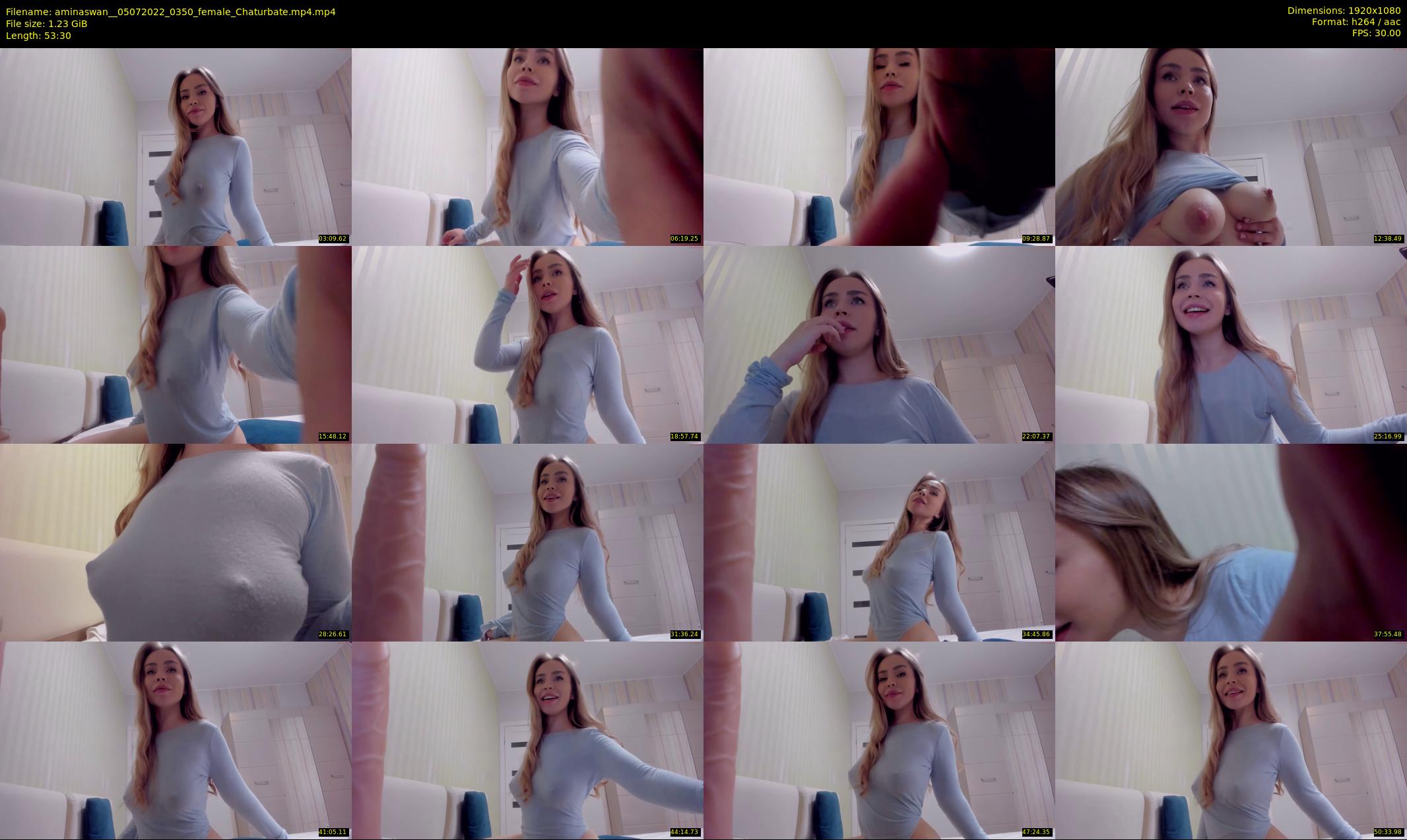 aminaswan_ — 54 minute Chaturbate female cam show recording, 1080p, Jul 5, 2022