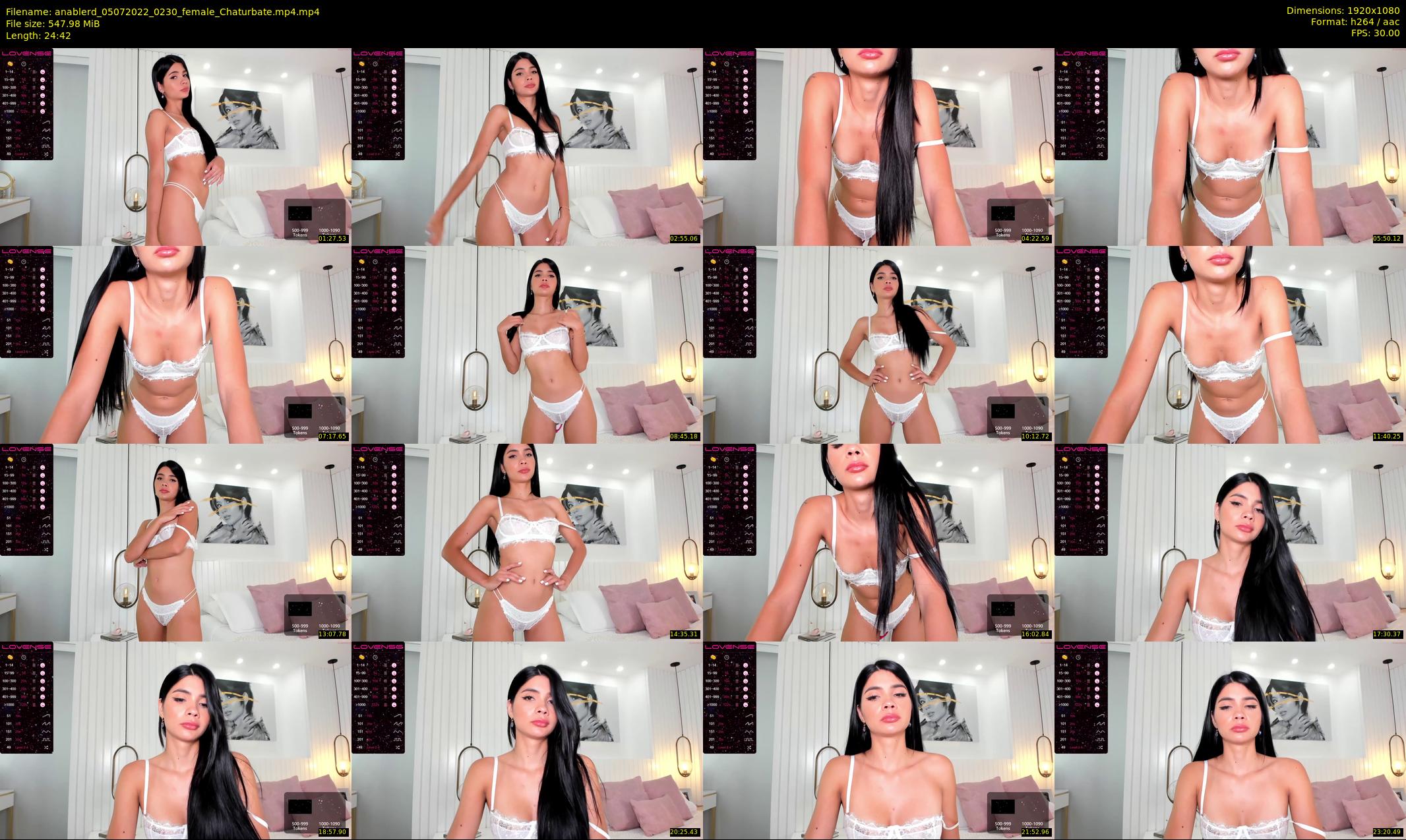 anablerd — 25 minute Chaturbate female cam show recording, 1080p, Jul 5, 2022