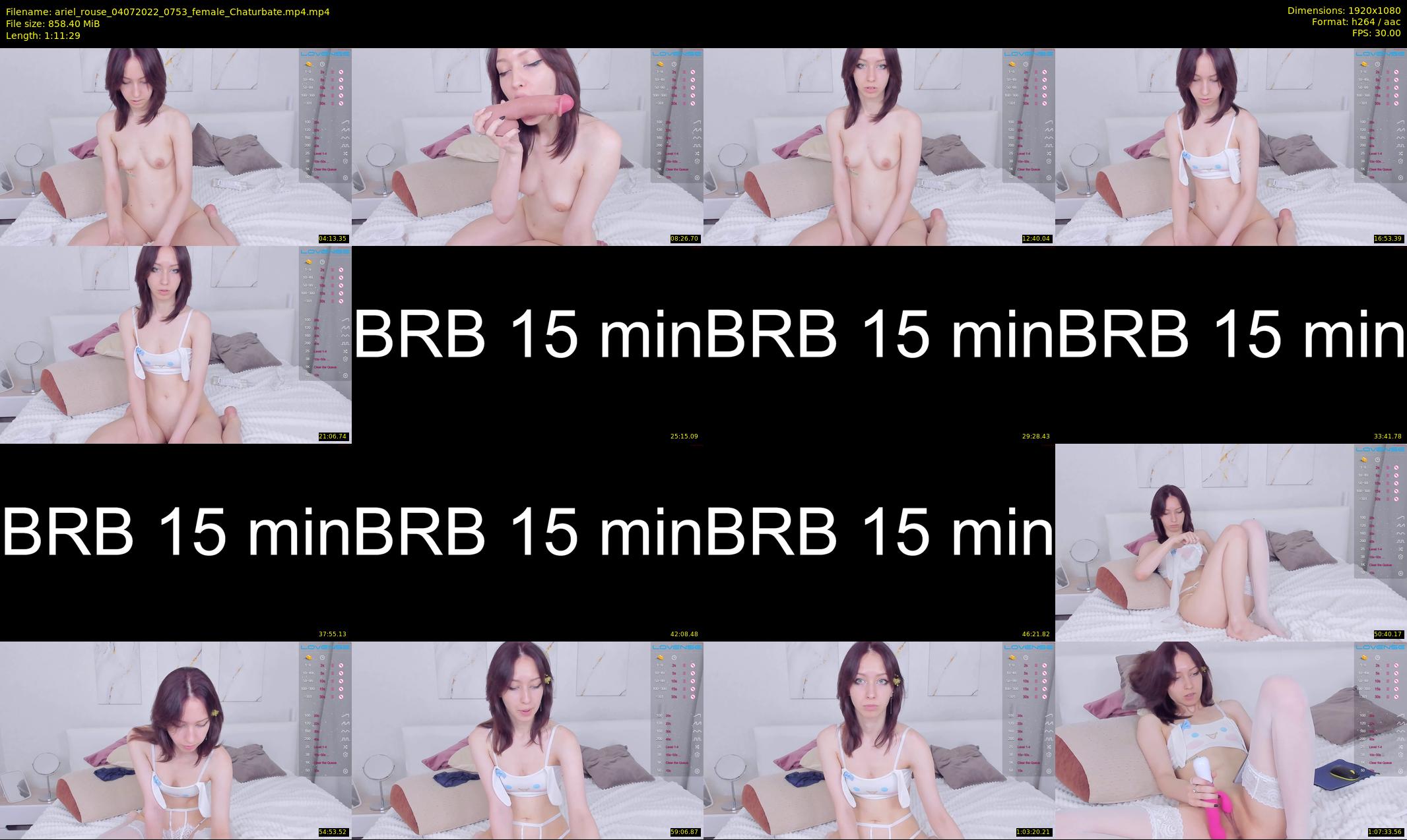 ariel_rouse — 72 minute Chaturbate female cam show recording, 1080p, Jul 4, 2022