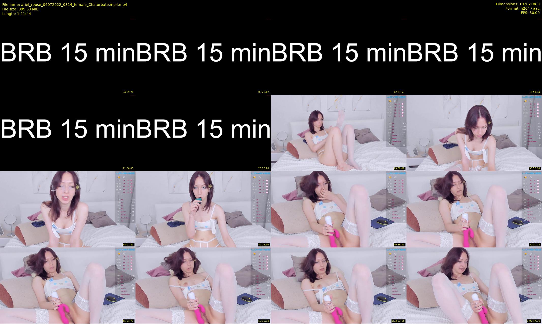 ariel_rouse — 72 minute Chaturbate female cam show recording, 1080p, Jul 4, 2022