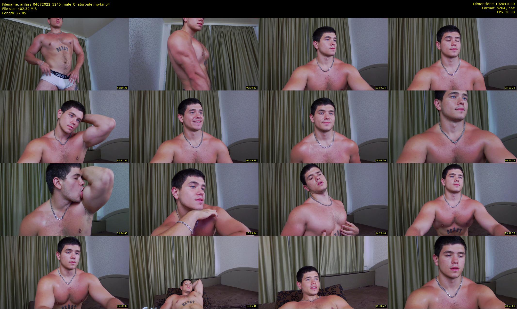 arilass — 23 minute Chaturbate male cam show recording, 1080p, Jul 4, 2022