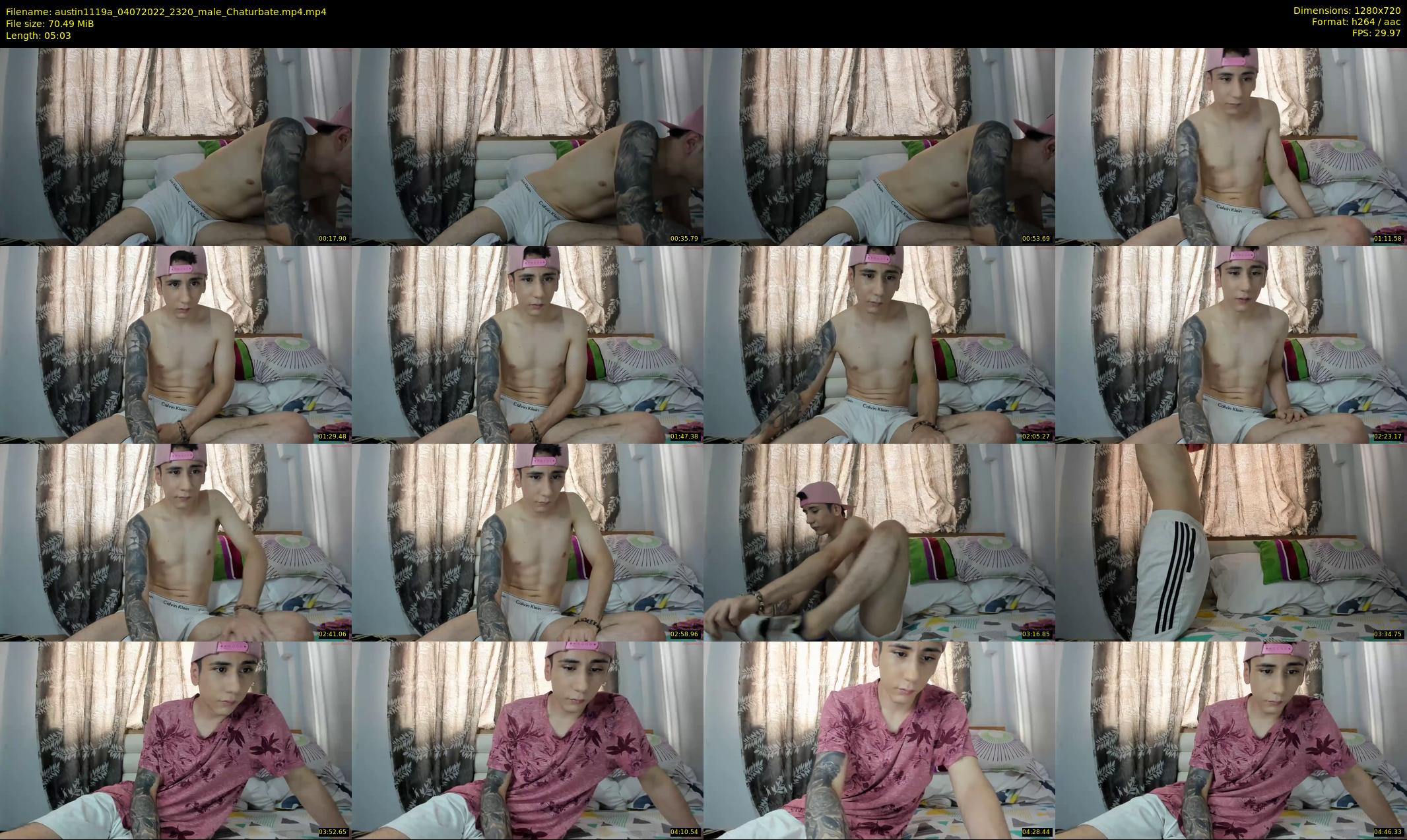 austin1119a — 6 minute Chaturbate male cam show recording, 720p, Jul 4, 2022