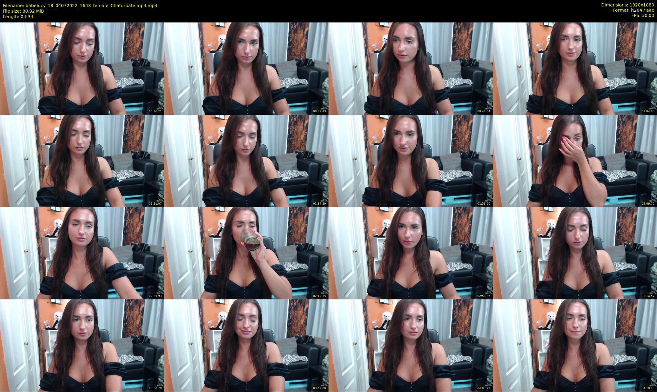 babelucy_18 — 5 minute Chaturbate female cam show recording, 1080p, Jul 4, 2022