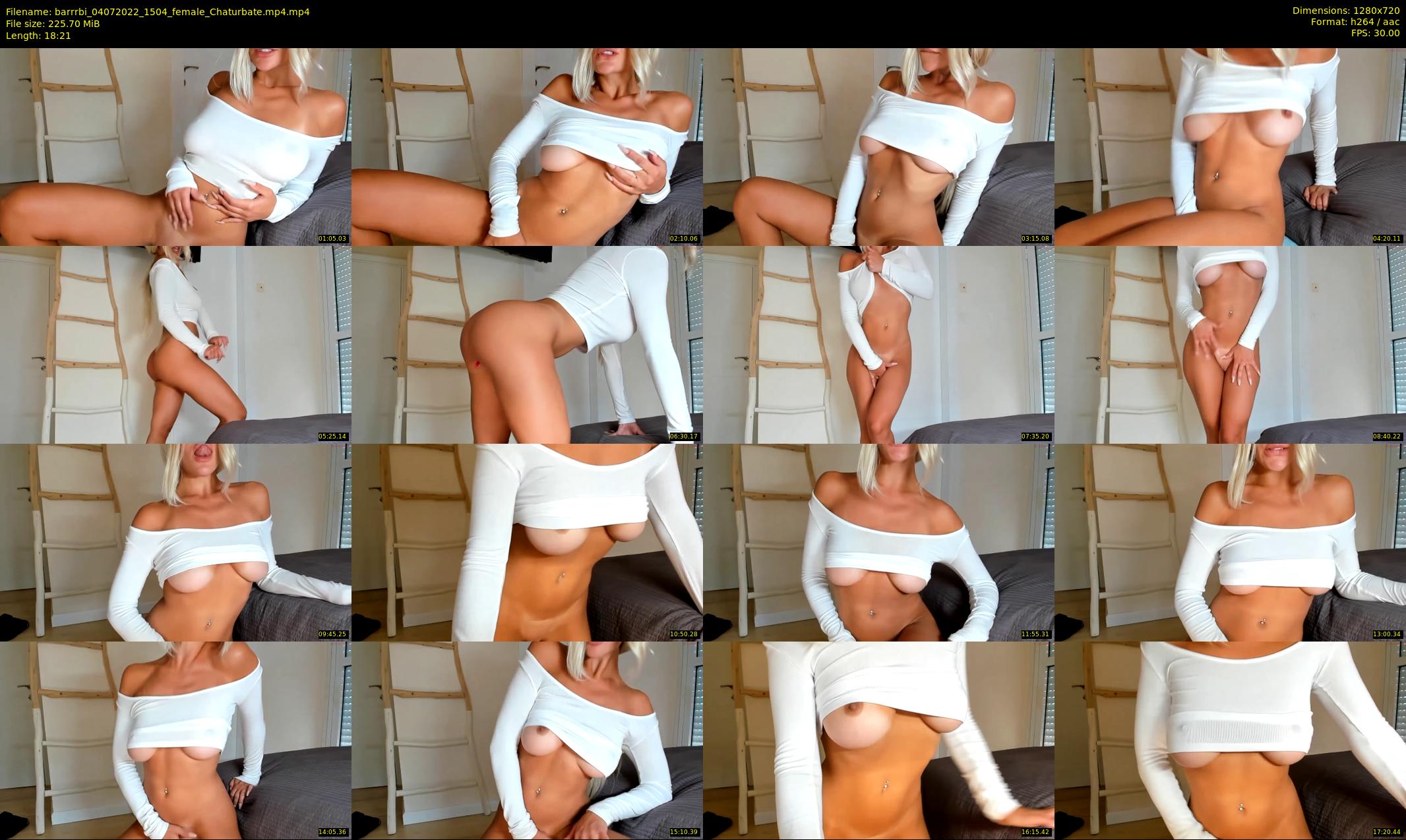 barrrbi — 19 minute Chaturbate female cam show recording, 720p, Jul 4, 2022