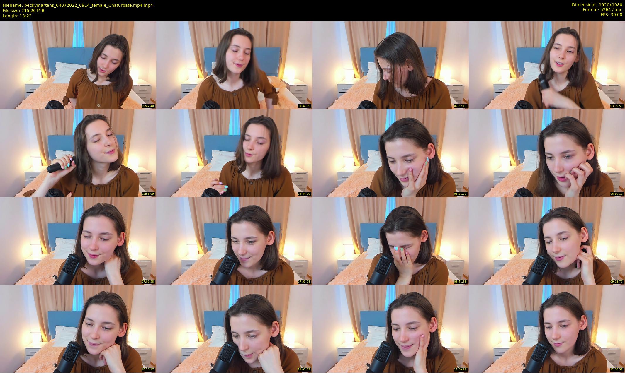 beckymartens — 14 minute Chaturbate female cam show recording, 1080p, Jul 4, 2022