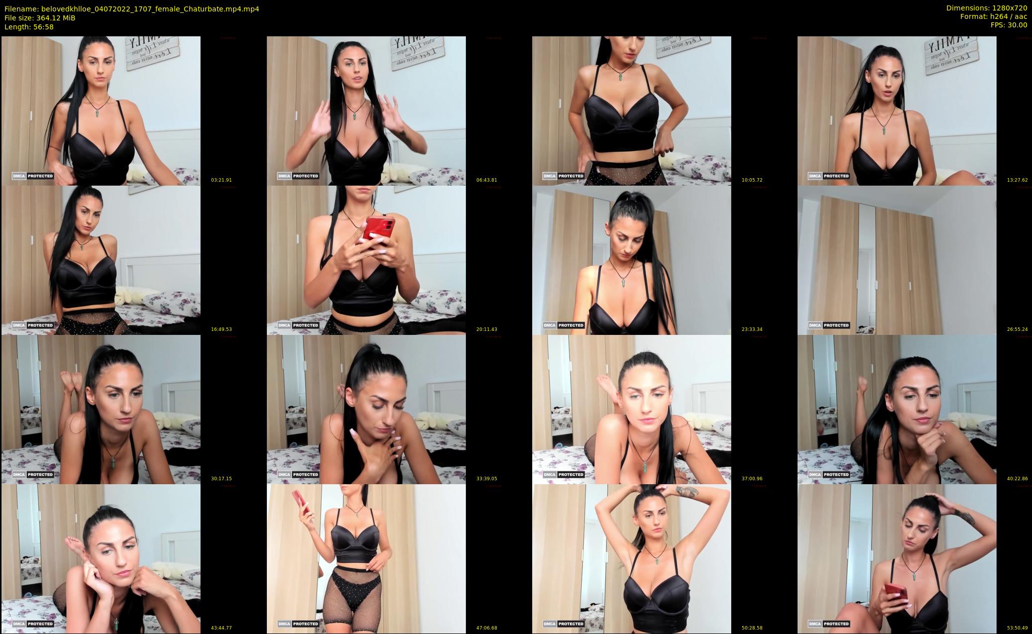 belovedkhlloe — 57 minute Chaturbate female cam show recording, 720p, Jul 4, 2022