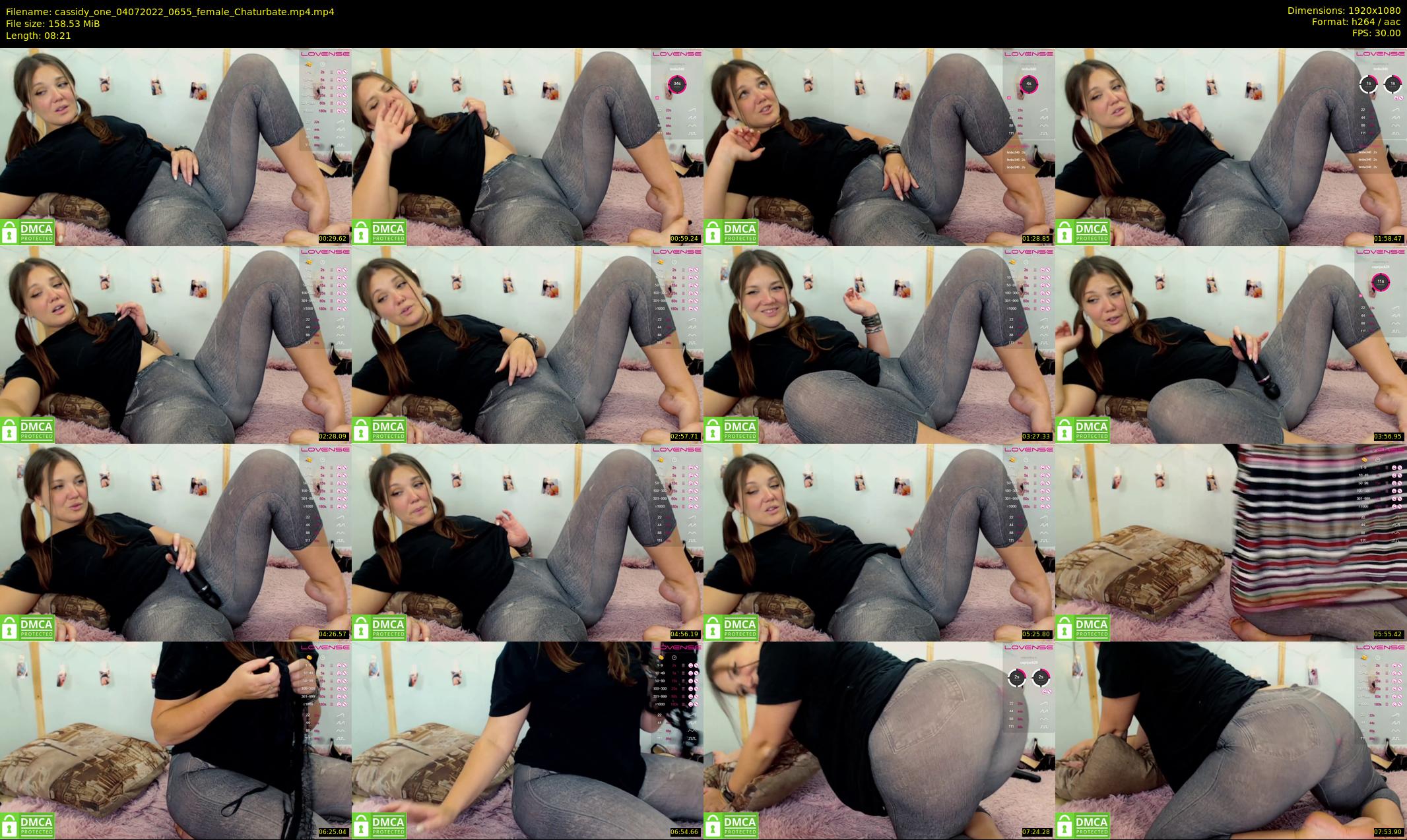 cassidy_one — 9 minute Chaturbate female cam show recording, 1080p, Jul 4, 2022