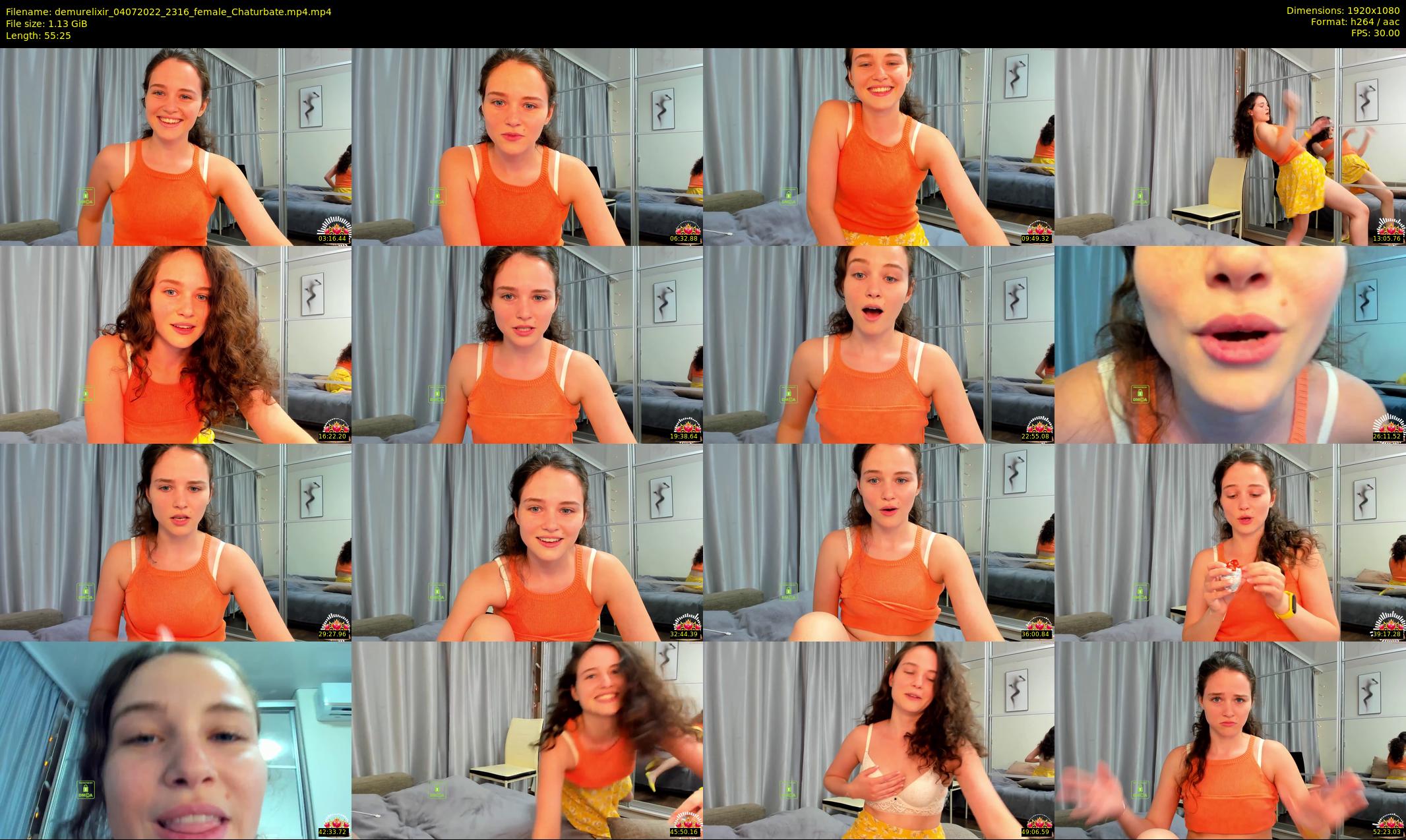 demurelixir — 56 minute Chaturbate female cam show recording, 1080p, Jul 4, 2022