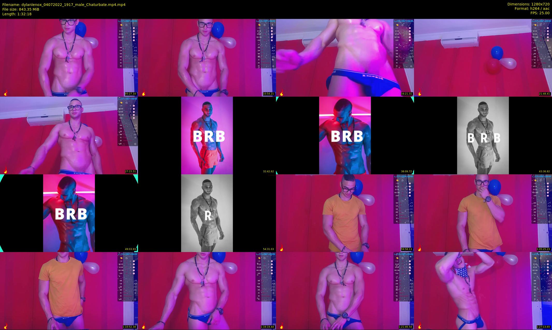 dylanlenox — 93 minute Chaturbate male cam show recording, 720p, Jul 4, 2022