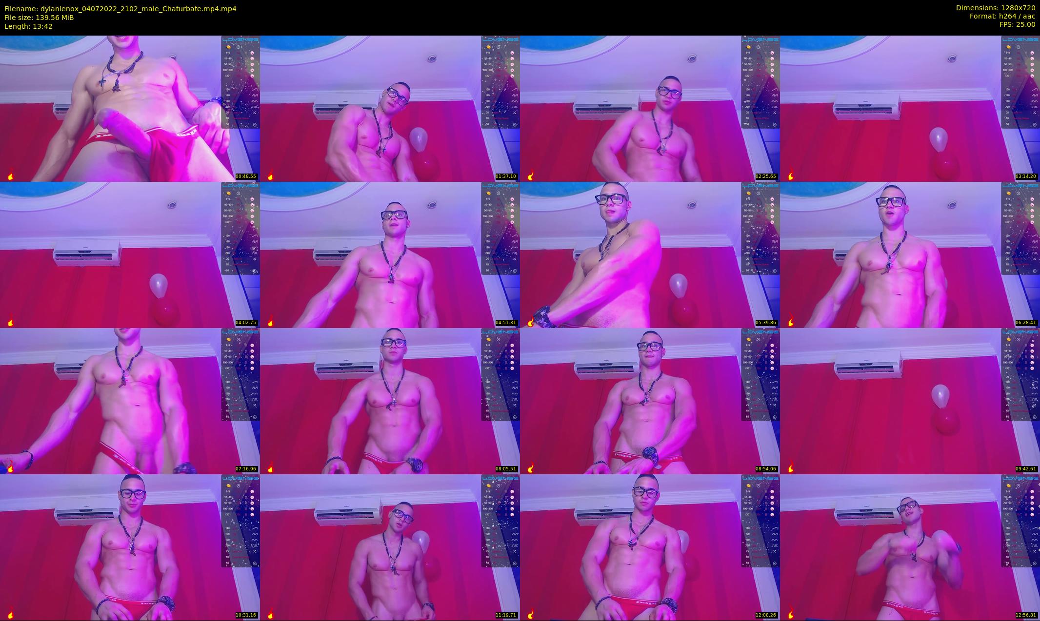 dylanlenox — 14 minute Chaturbate male cam show recording, 720p, Jul 4, 2022