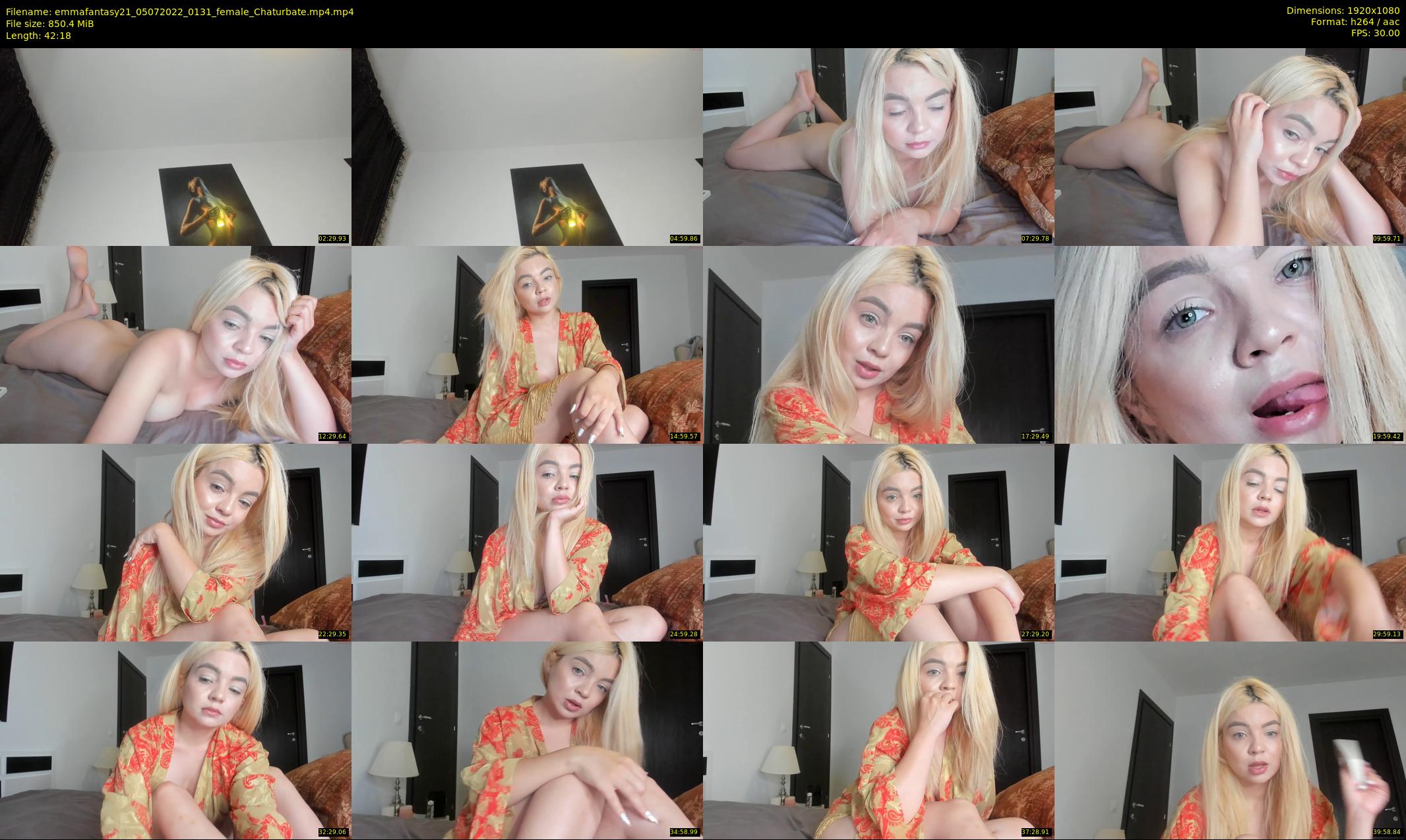 emmafantasy21 — 43 minute Chaturbate couple cam show recording, 1080p, Jul 5, 2022