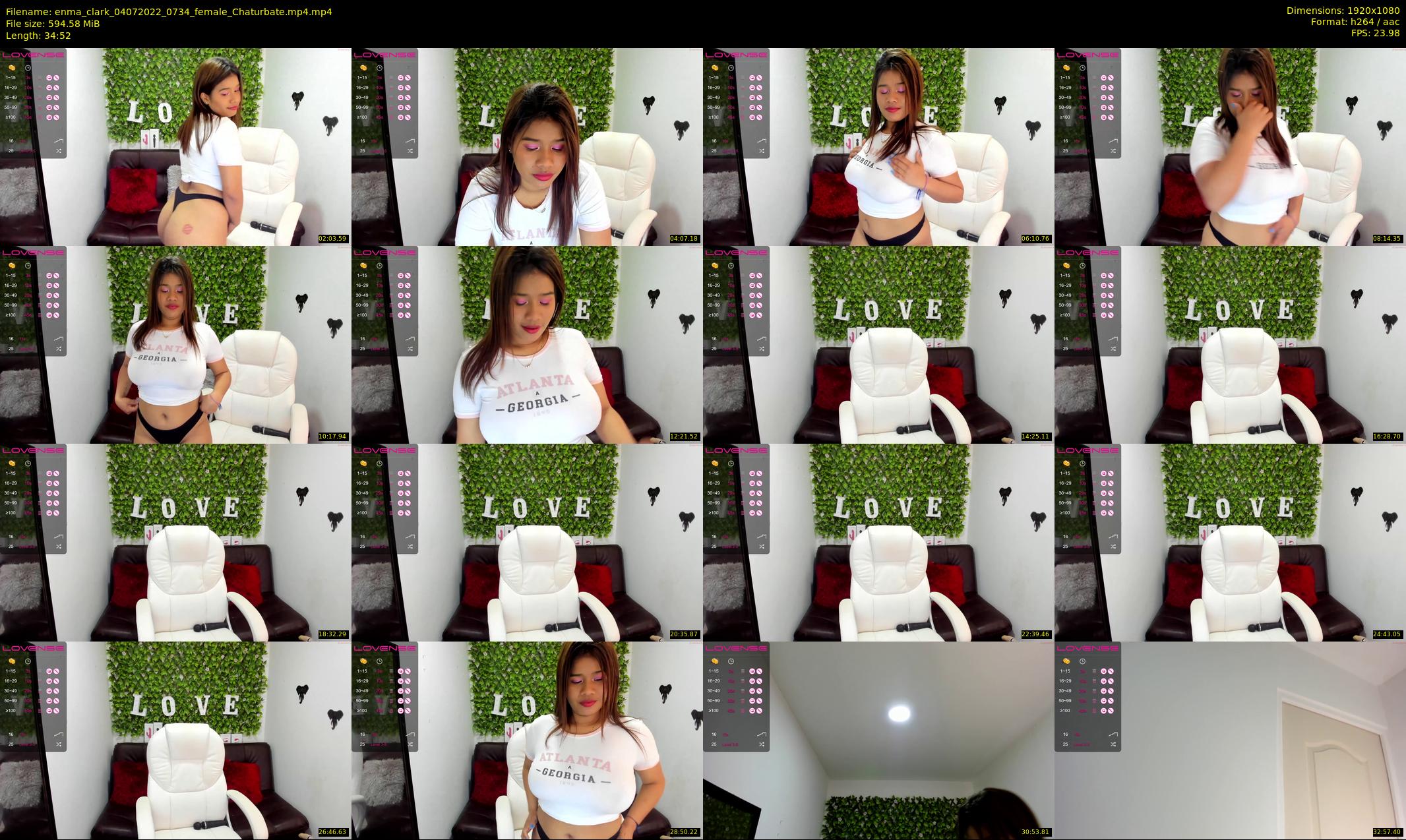 enma_clark — 35 minute Chaturbate female cam show recording, 1080p, Jul 4, 2022