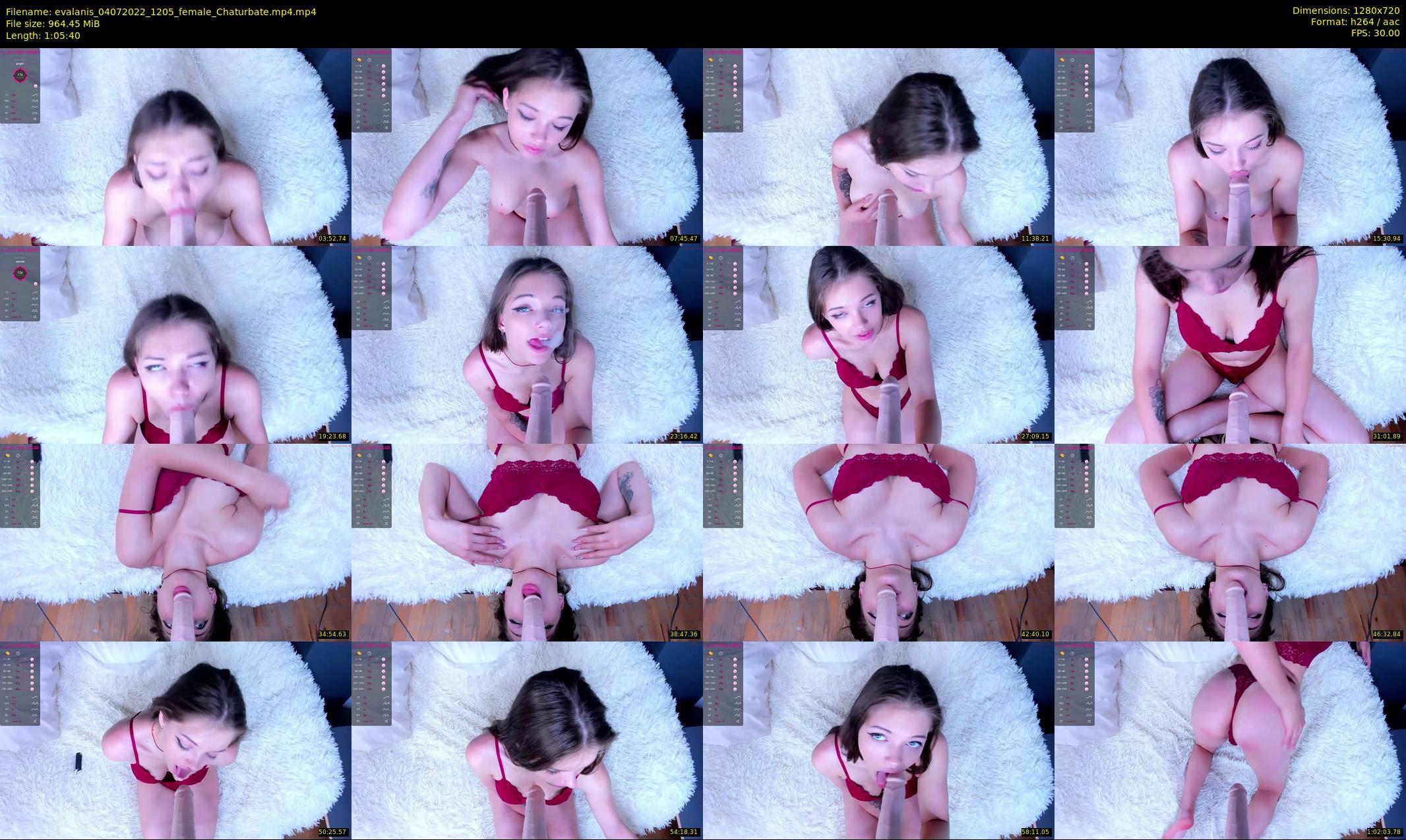 evalanis — 66 minute Chaturbate couple cam show recording, 720p, Jul 4, 2022
