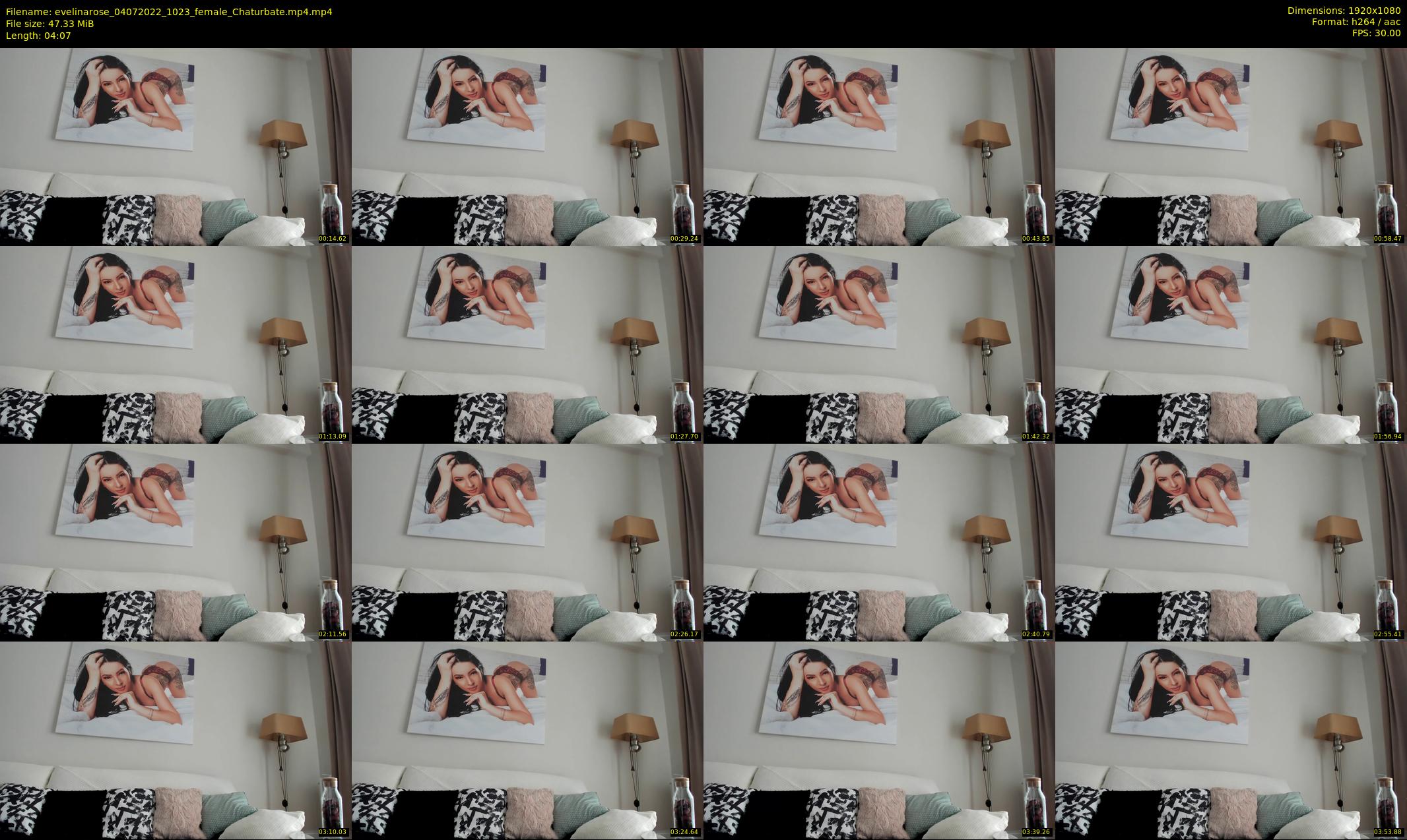 evelinarose — 5 minute Chaturbate female cam show recording, 1080p, Jul 4, 2022